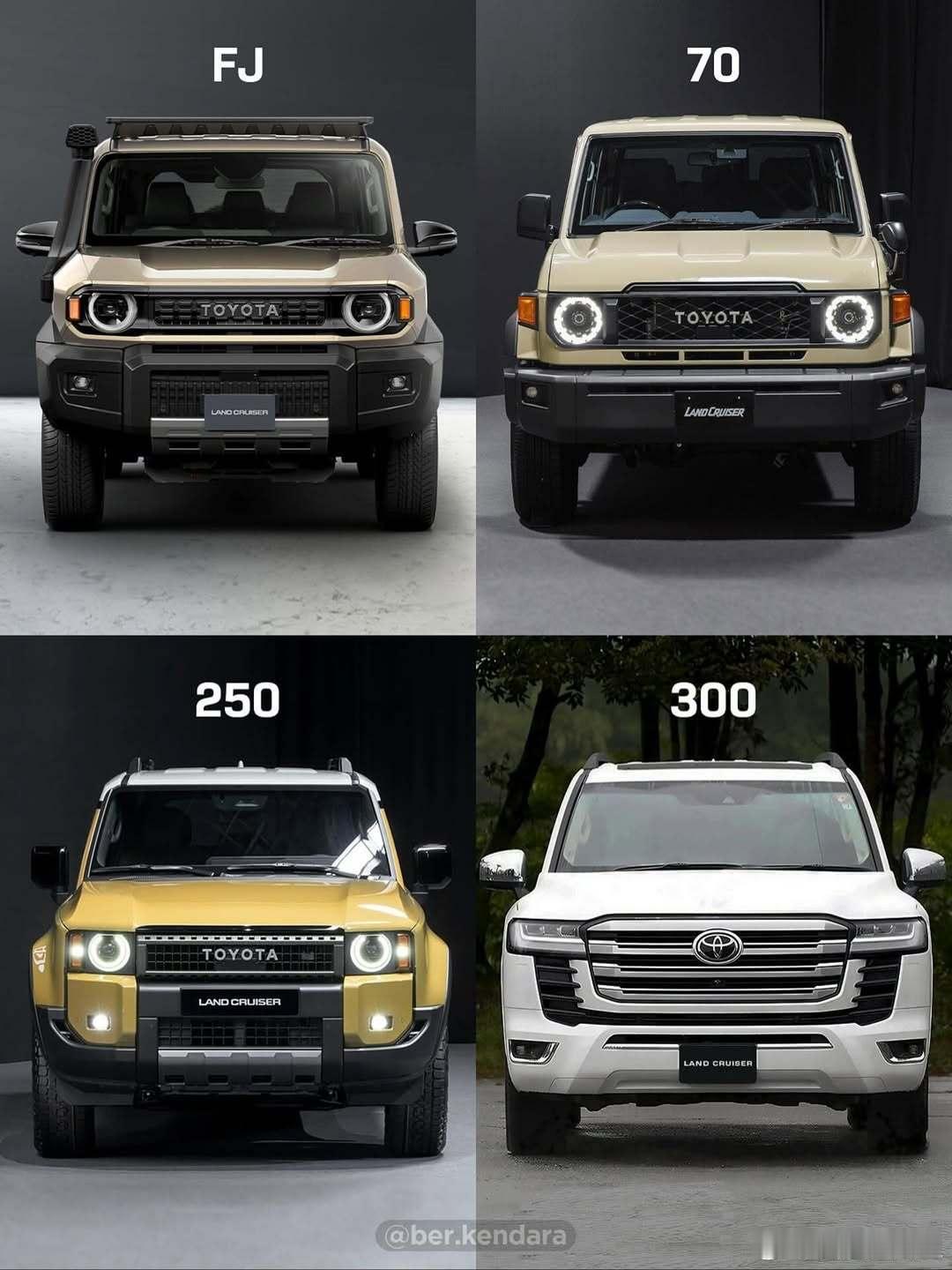 整整齐齐一家人丰田目前的主力SUV产品给大家码齐了 看看年底买谁