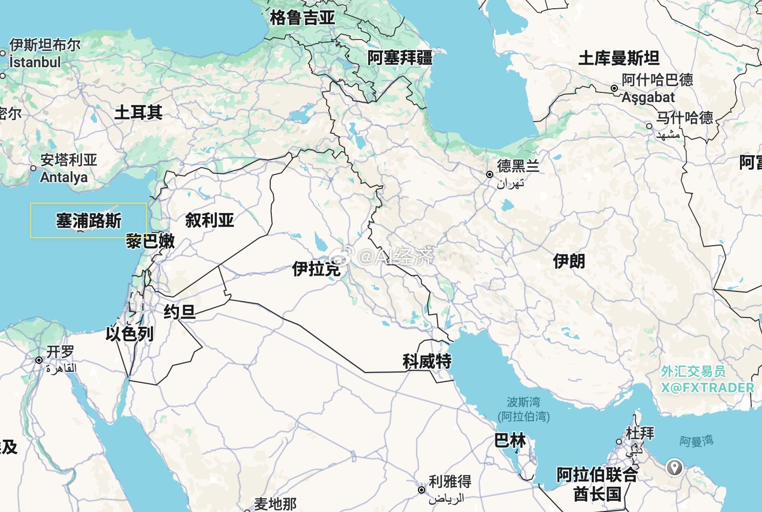 伊朗领袖哈梅内伊抢救照片曝光英国国防大臣已证实，伊朗今天向塞浦路斯（塞浦路斯设有
