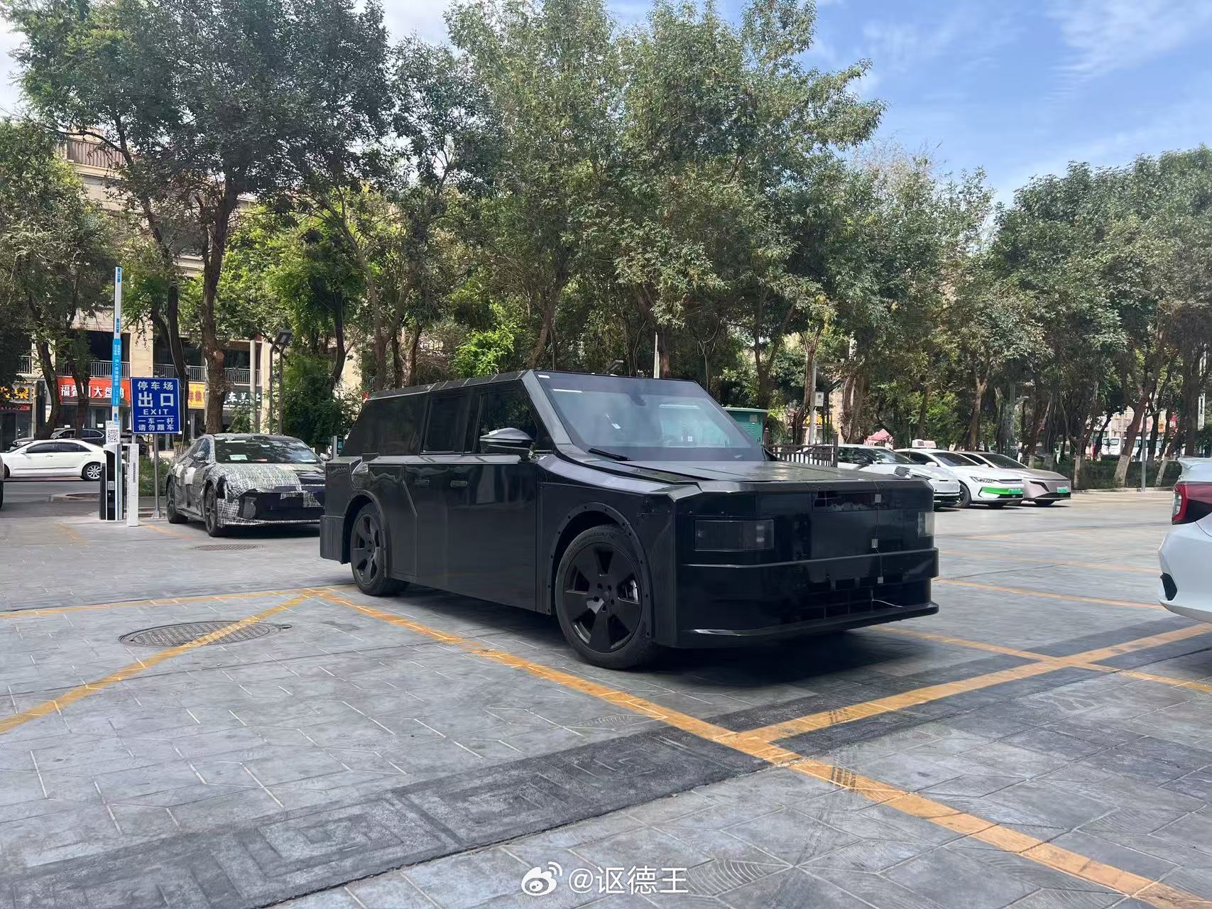 有谁知道这是谁家的骡车吗？那是相当的骡啊，太神秘了