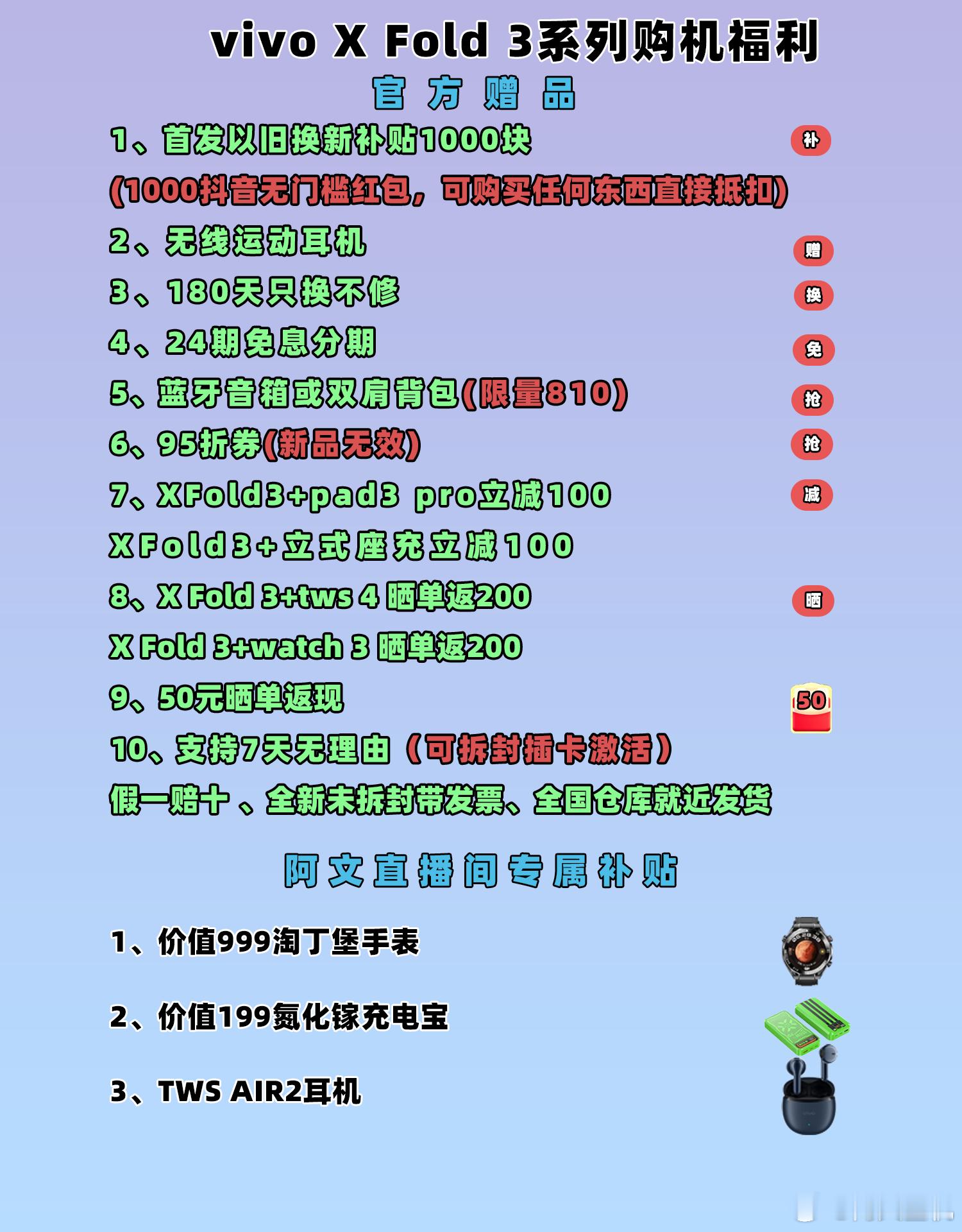昨天我发了关于vivo马上要发布的大折叠屏，X Fold3的首销福利，大家都说福