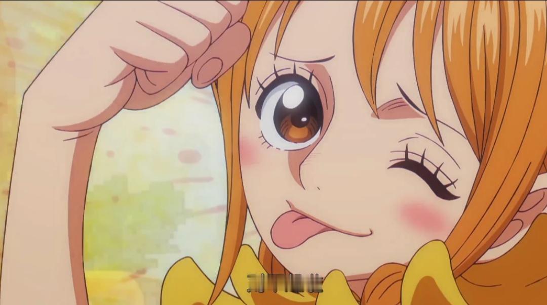 海贼王1158话动画更新！
因为吃掉了积木城堡的神。
所以娜美和索隆等人在本地人