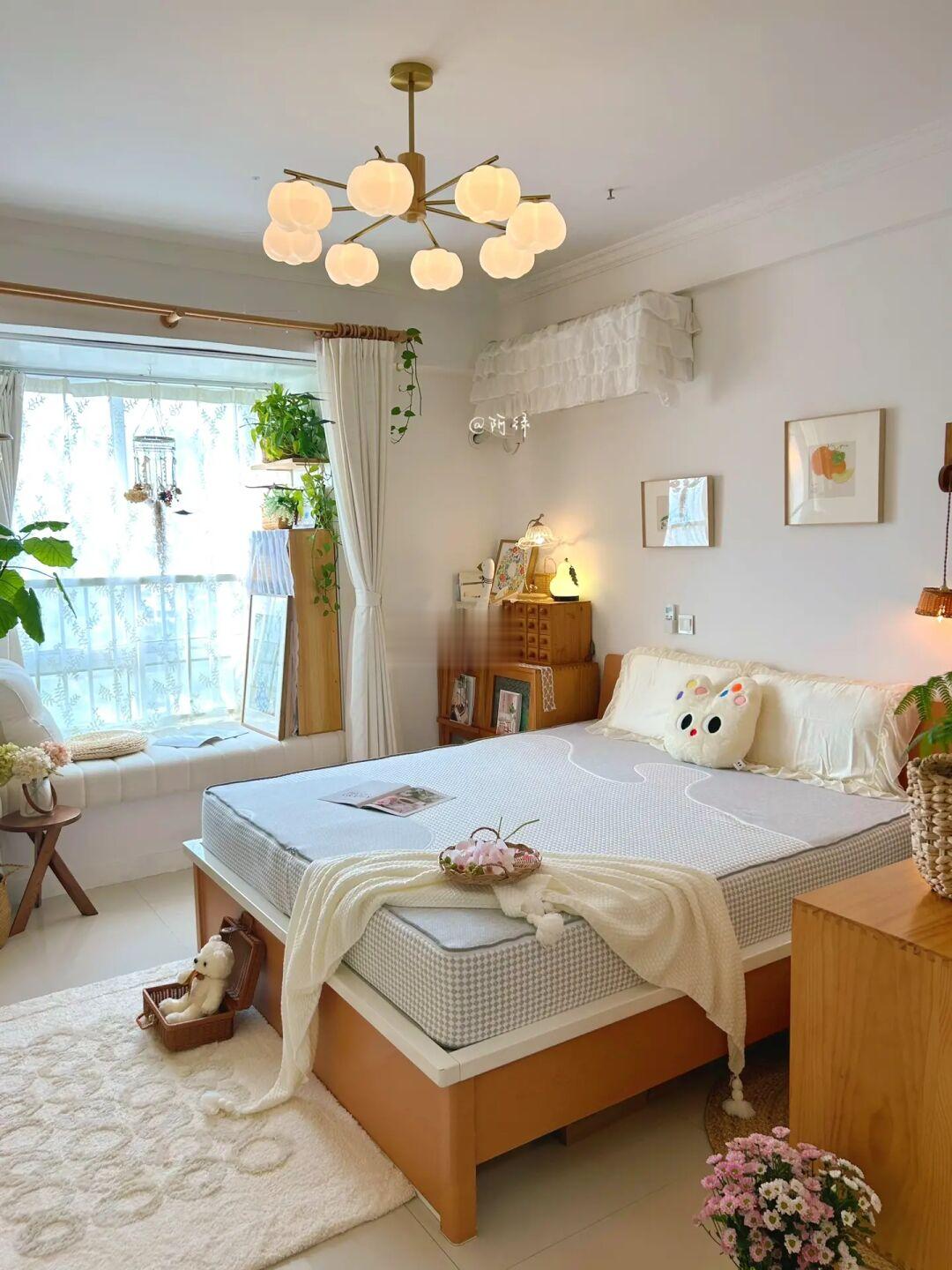 42㎡一室一厅的婚前小家🏠 选对床垫更好住‼️