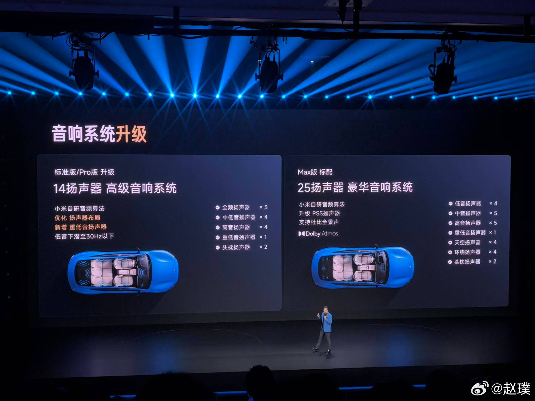 小米SU7内饰升级真不少：座椅：主驾全系标配18向可调运动座椅，支持座椅按摩；副