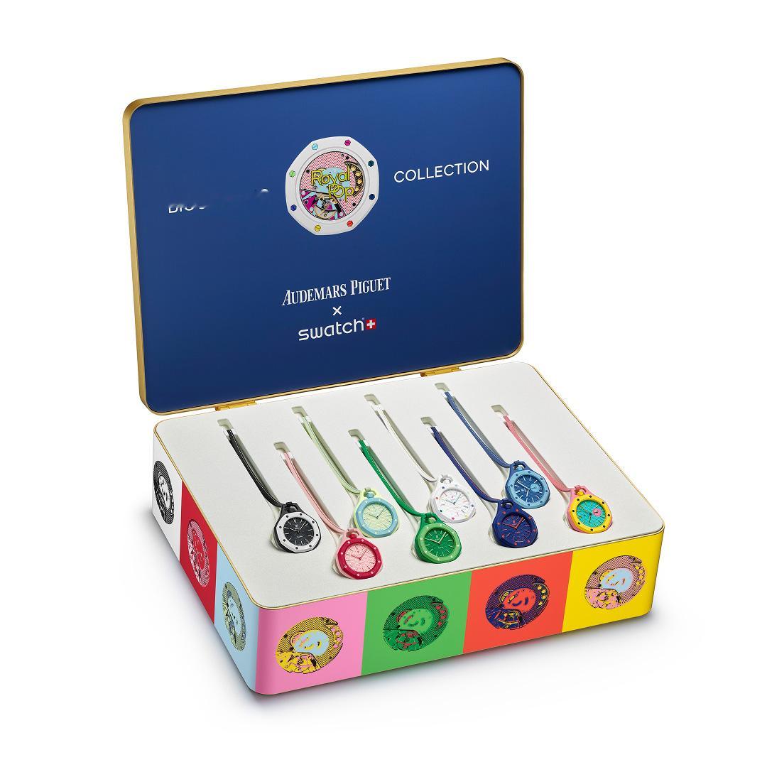 Swatch 联名AP 今天发售太fancy了8月份就快过生日了 有人送我吗 