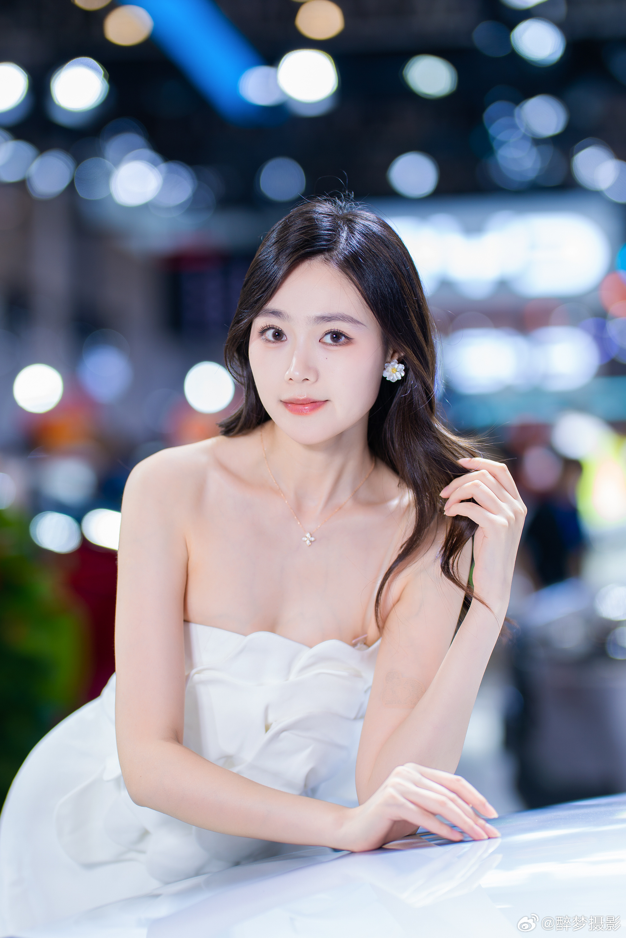 85mm 1.4镜头拍摄小姐姐，背景虚化太美了！模特：王忆活动：2025佛山潭州