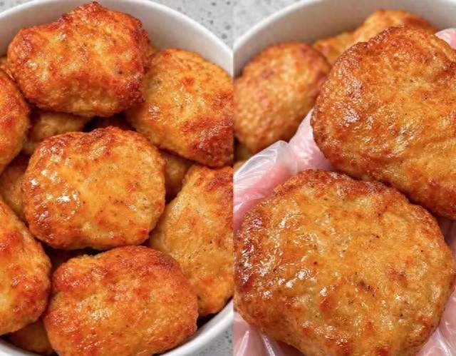自制麦乐鸡块，外酥里嫩一口爆汁，从此再也不去快餐店