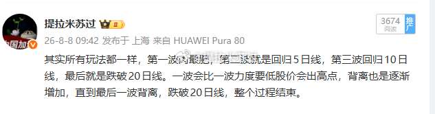 本月也就经历过一次大的分析在5，10均线回归一次，难么本周就是第二次大的分析回归