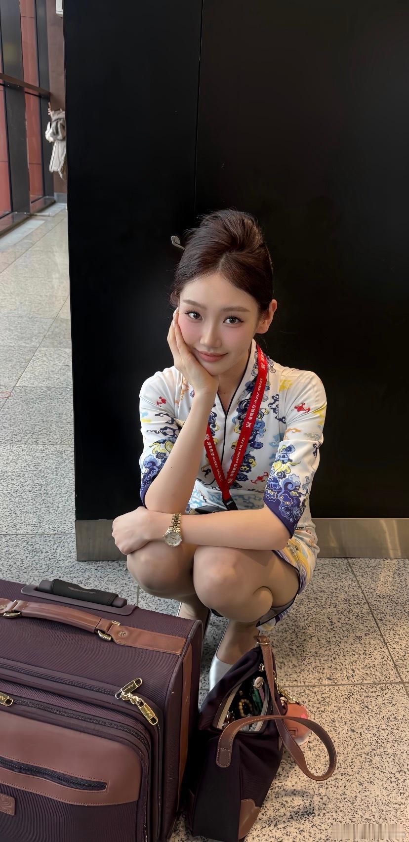 准备出门，起飞啦。 