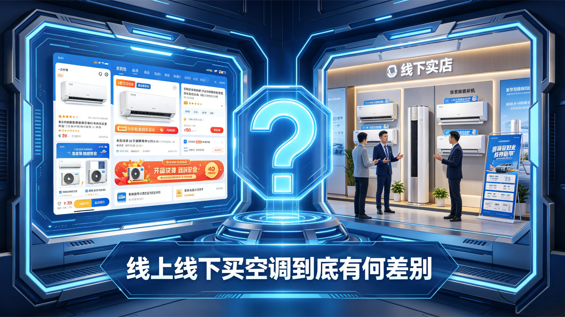 线上线下买空调到底有何差别准备换新空调、装修入手空调的小伙伴先别盲目下单。大部分
