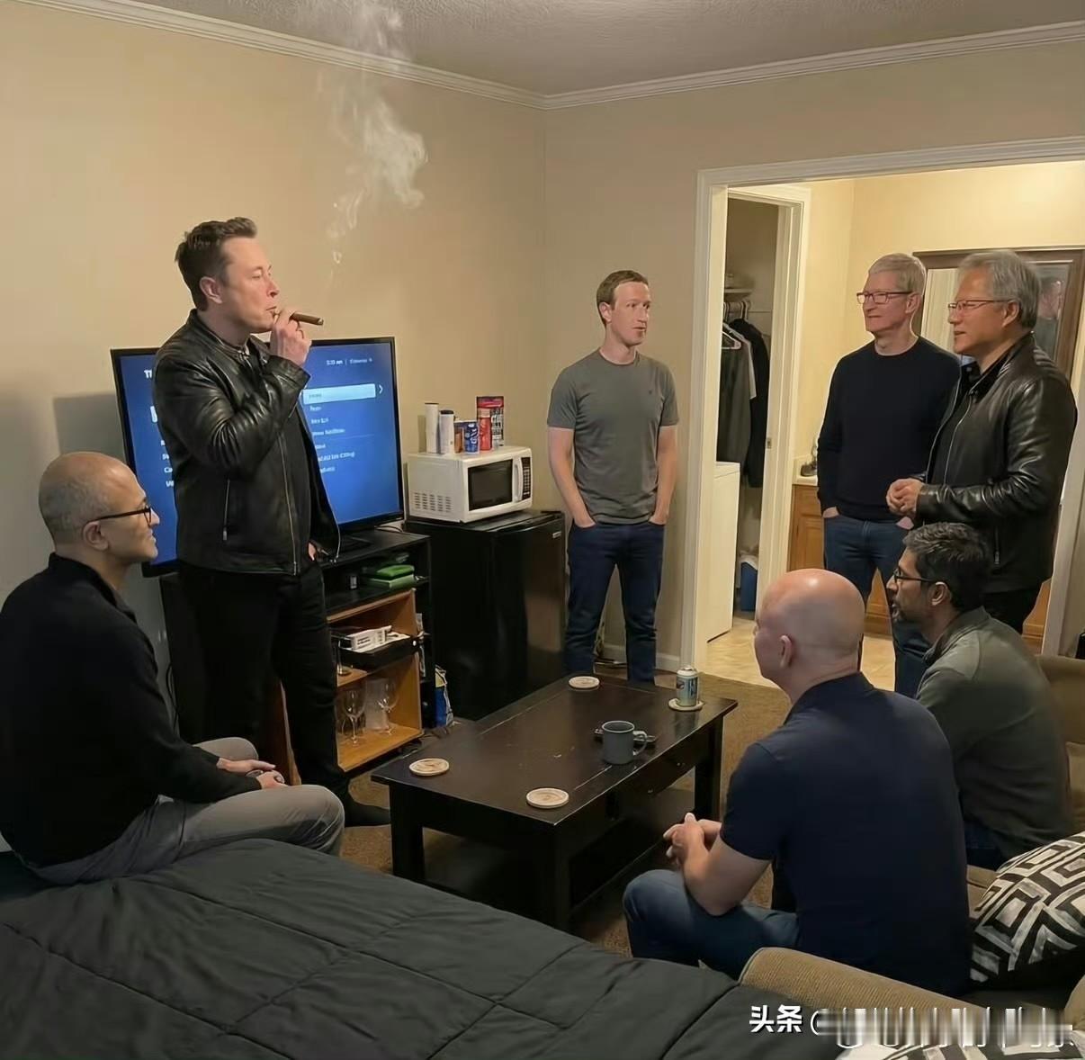 弱弱问一句：
这些人的资产能不能抵一个国家[吐舌]
这些人都是聪明绝顶
他们是咋