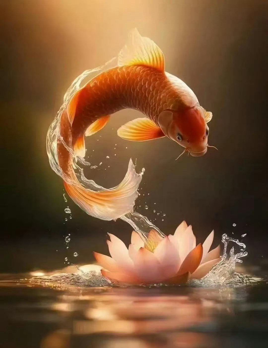 鱼跃龙门，鲤鱼翻身，年年有余！ 运势