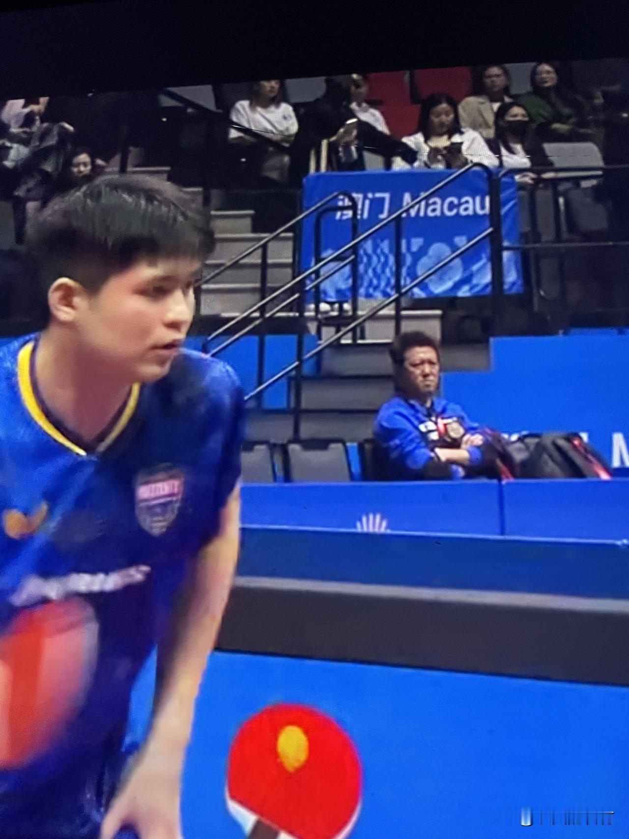 林诗栋4:0孙闻，晋级16强。
全运会乒乓球男单1/16决赛
海南林诗栋对阵江苏