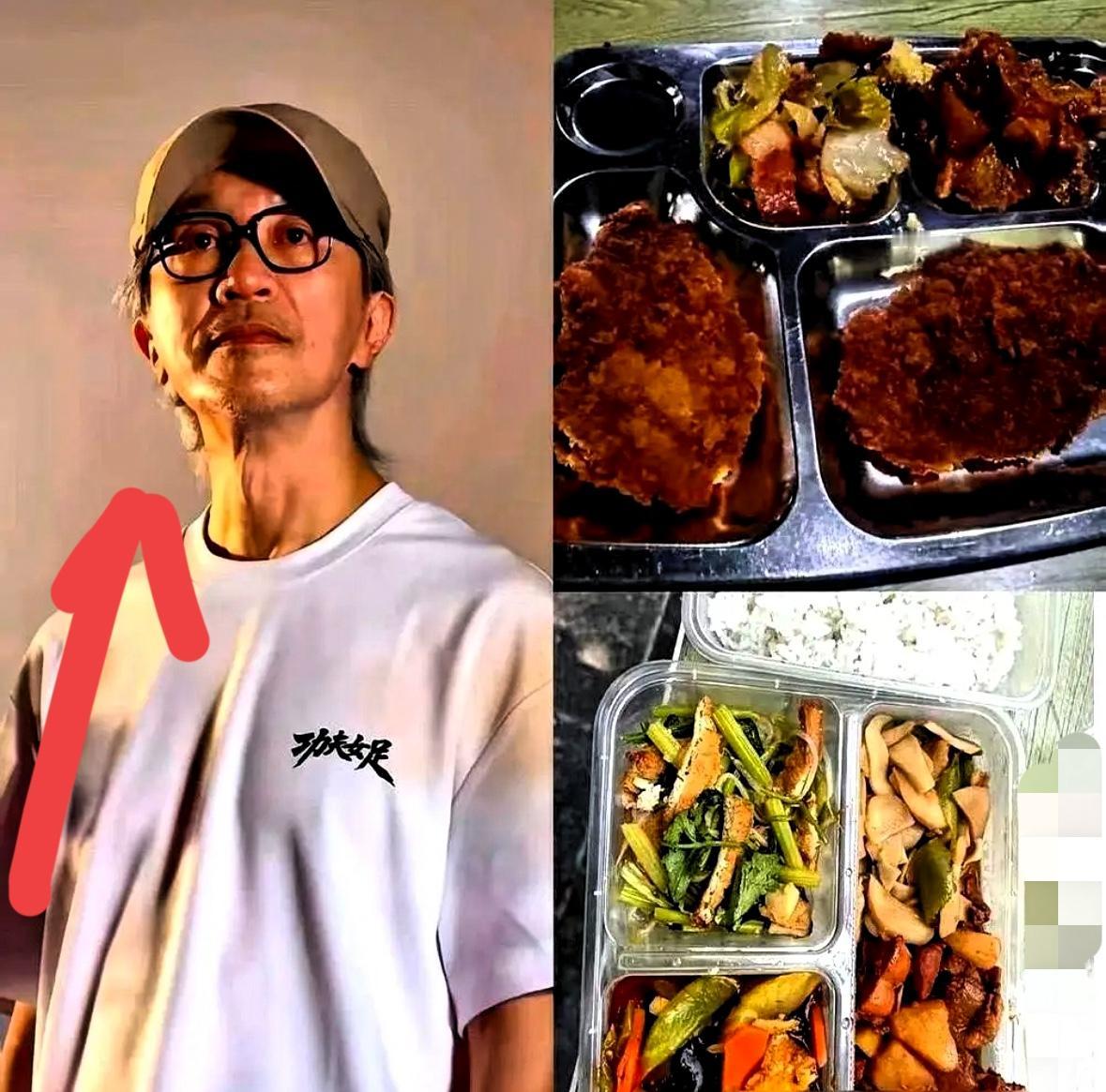 周星驰的剧组，有个不成文的规矩，但没人敢破。

开饭的哨声一响，所有人，包括导演