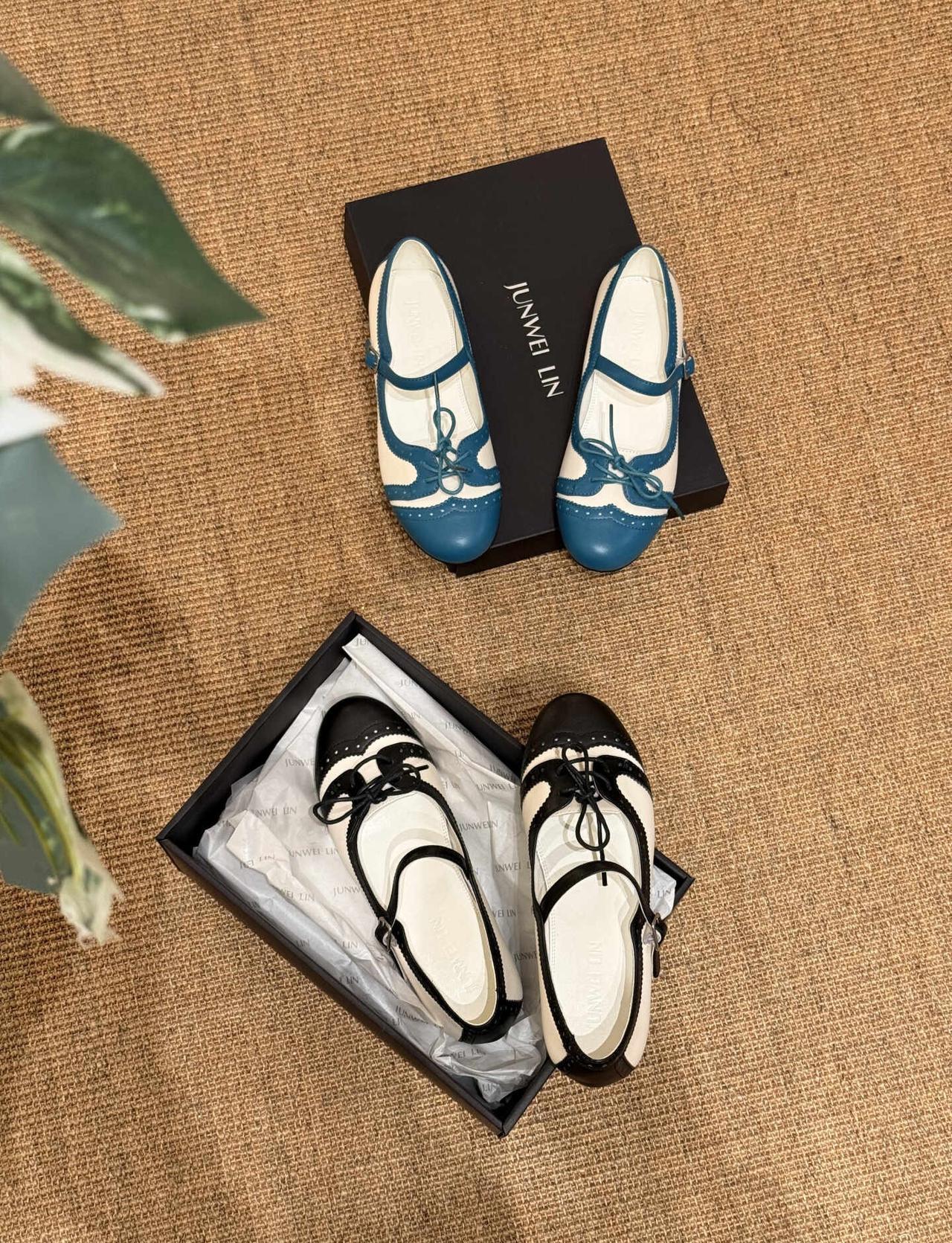 JUNWEILIN 撞色玛丽珍🎀
复古玛丽珍鞋 youngc买手店 junwe