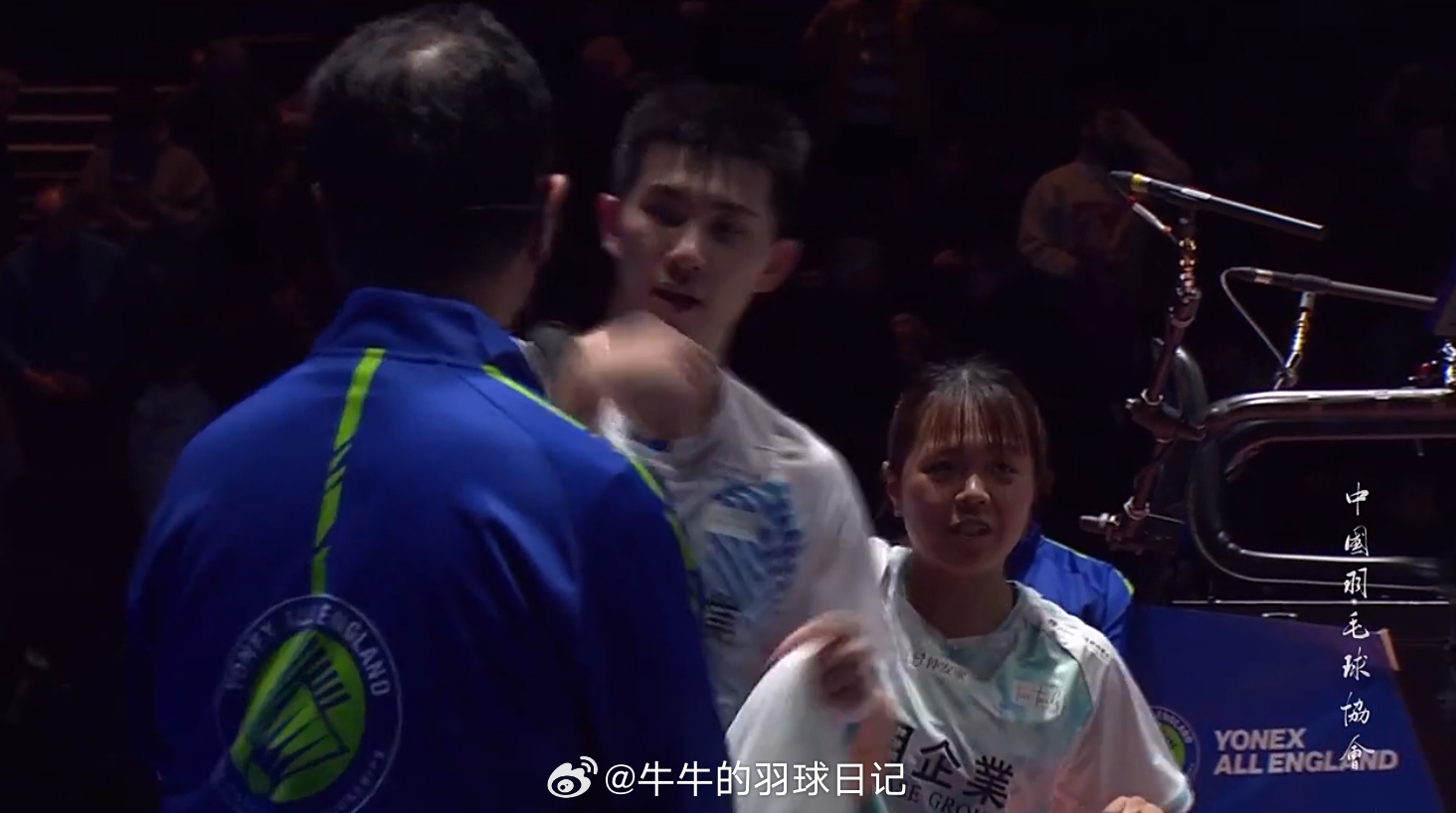 混双 1/4赛 叶宏蔚/詹又蓁 21-15 21-12 帕克卡波/沙西丽2026