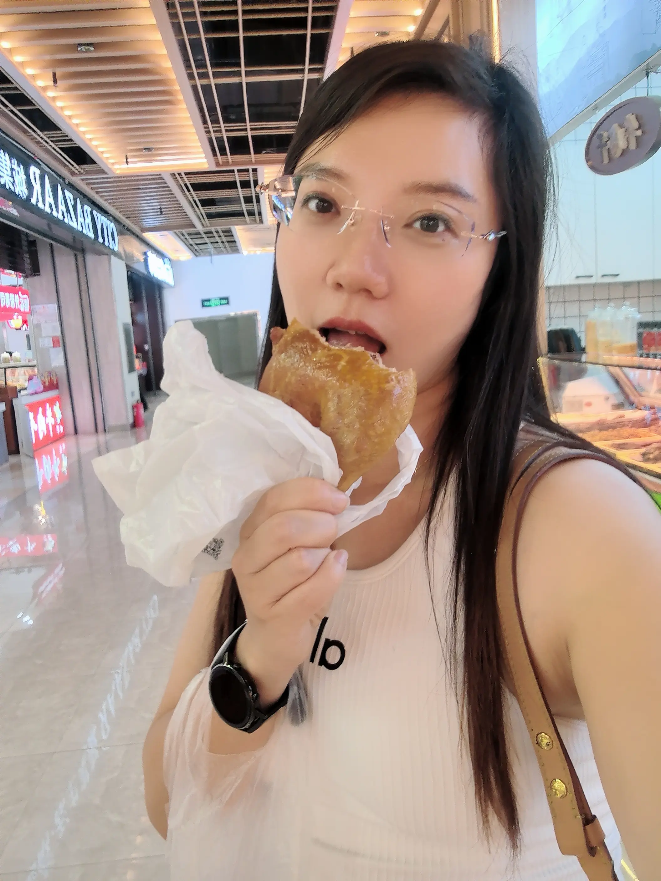 这一天给我饿的。