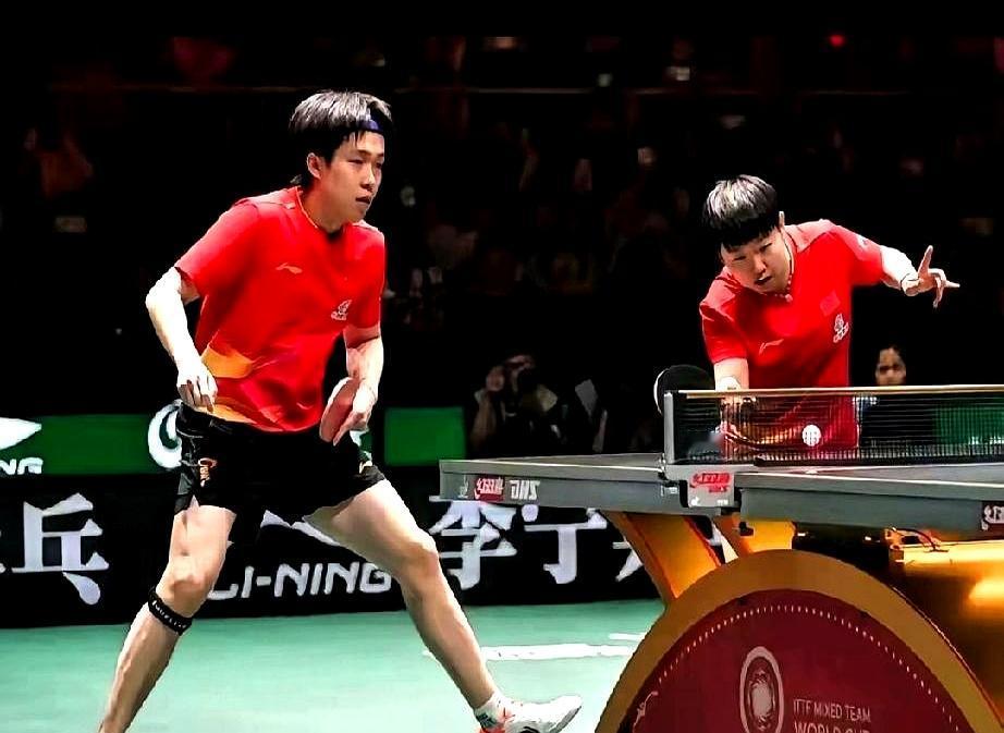 20分钟直接打卡下班？
 

孙颖莎和王楚钦这哪里是去打WTT沙特大满贯，简直是