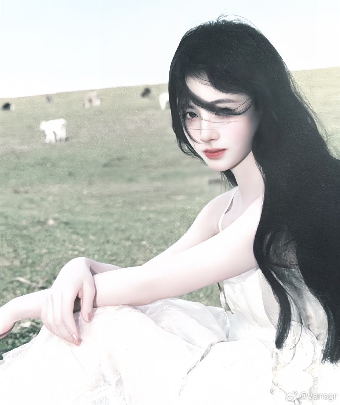 鞠婧祎  jjy鞠婧祎花间令 jjy鞠婧祎杨采薇“在某个不知名的角落许你岁岁平安