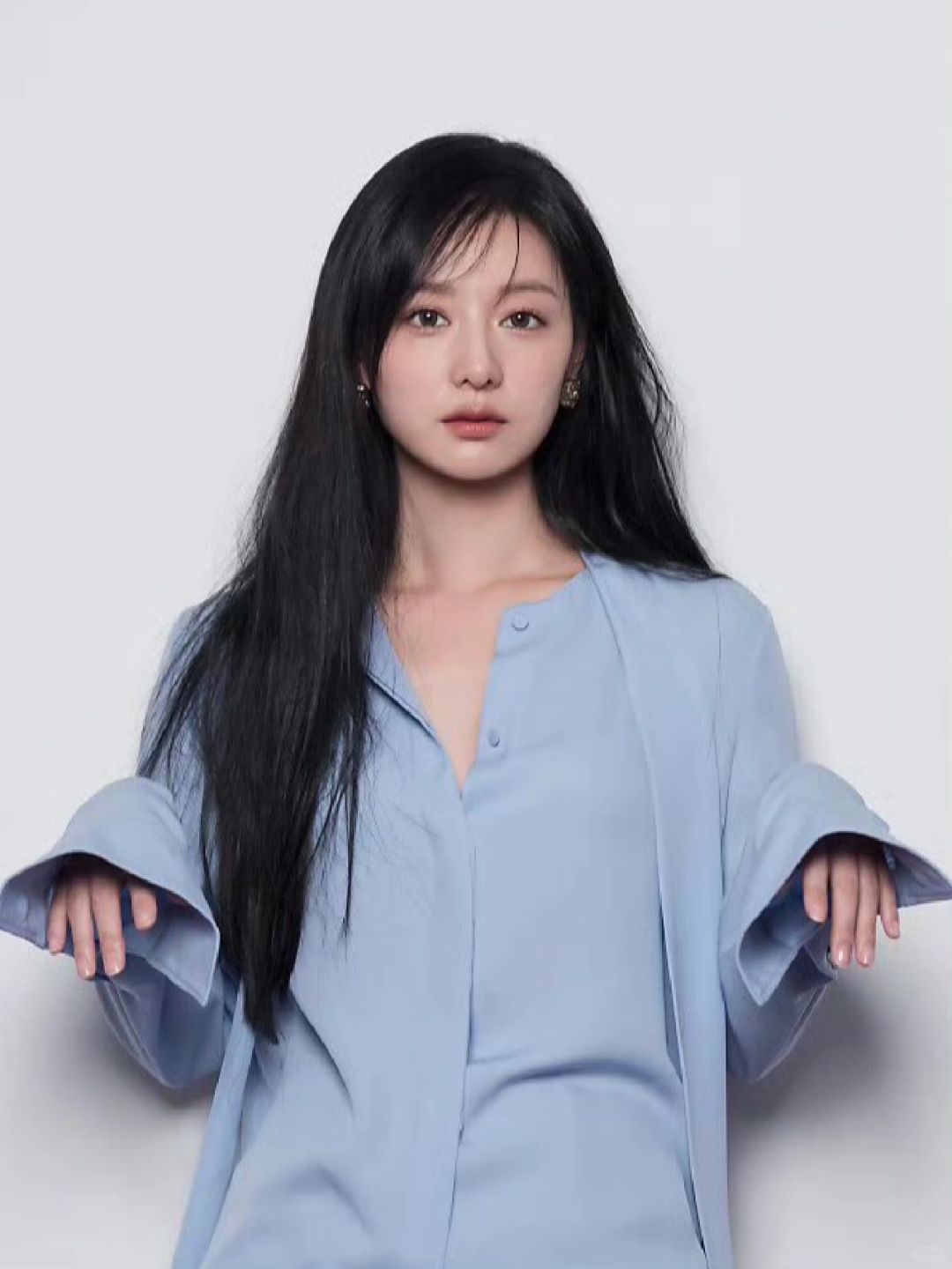 金智媛画报花絮，大小姐好美好可爱
