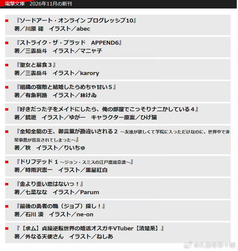 FSF第十卷今年夏天出，成田的确这么说过 ​​​
