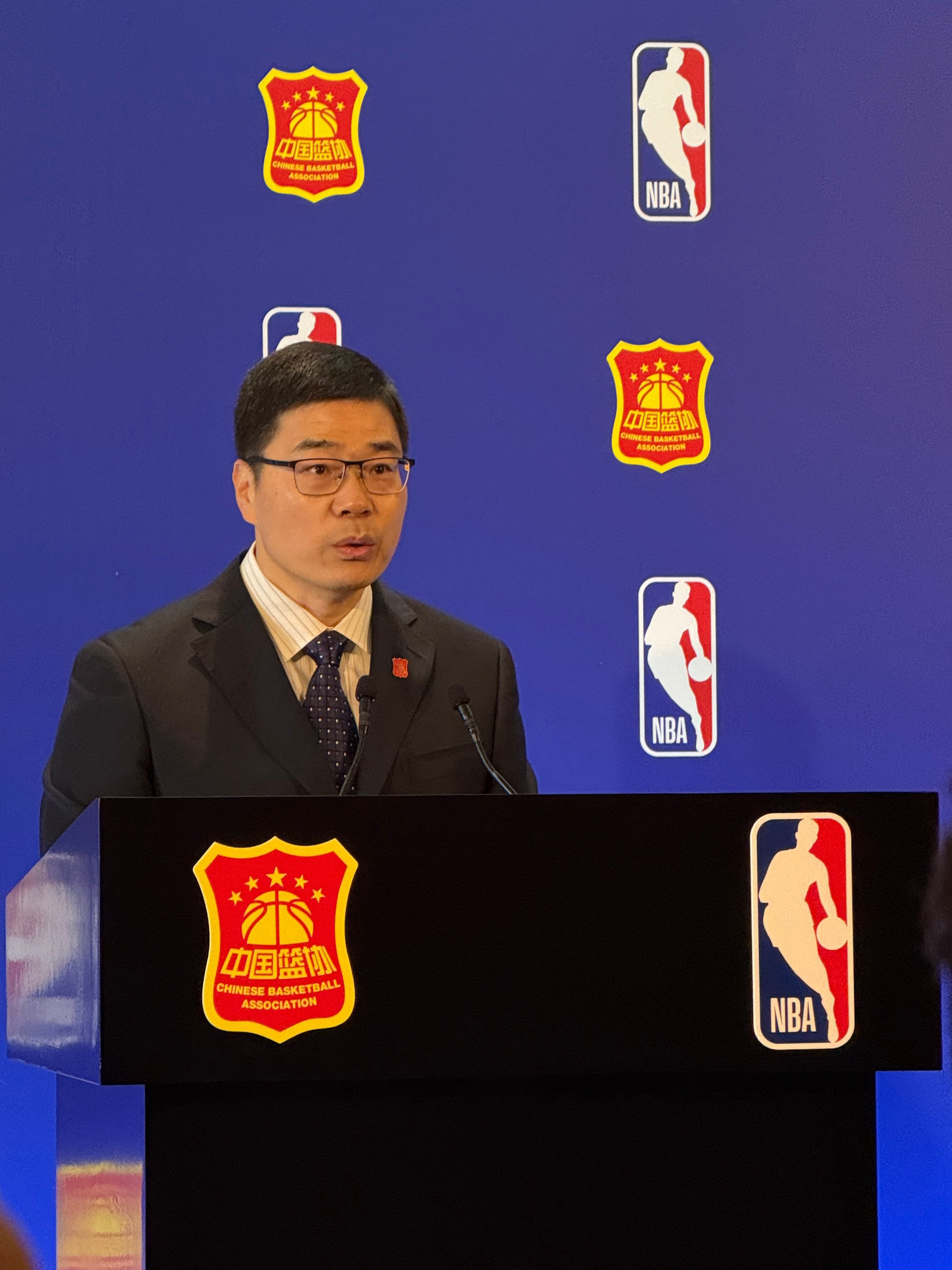 中国男女篮将参加NBA夏季联赛nba中国赛2025 中国篮协与NBA达成战略合作