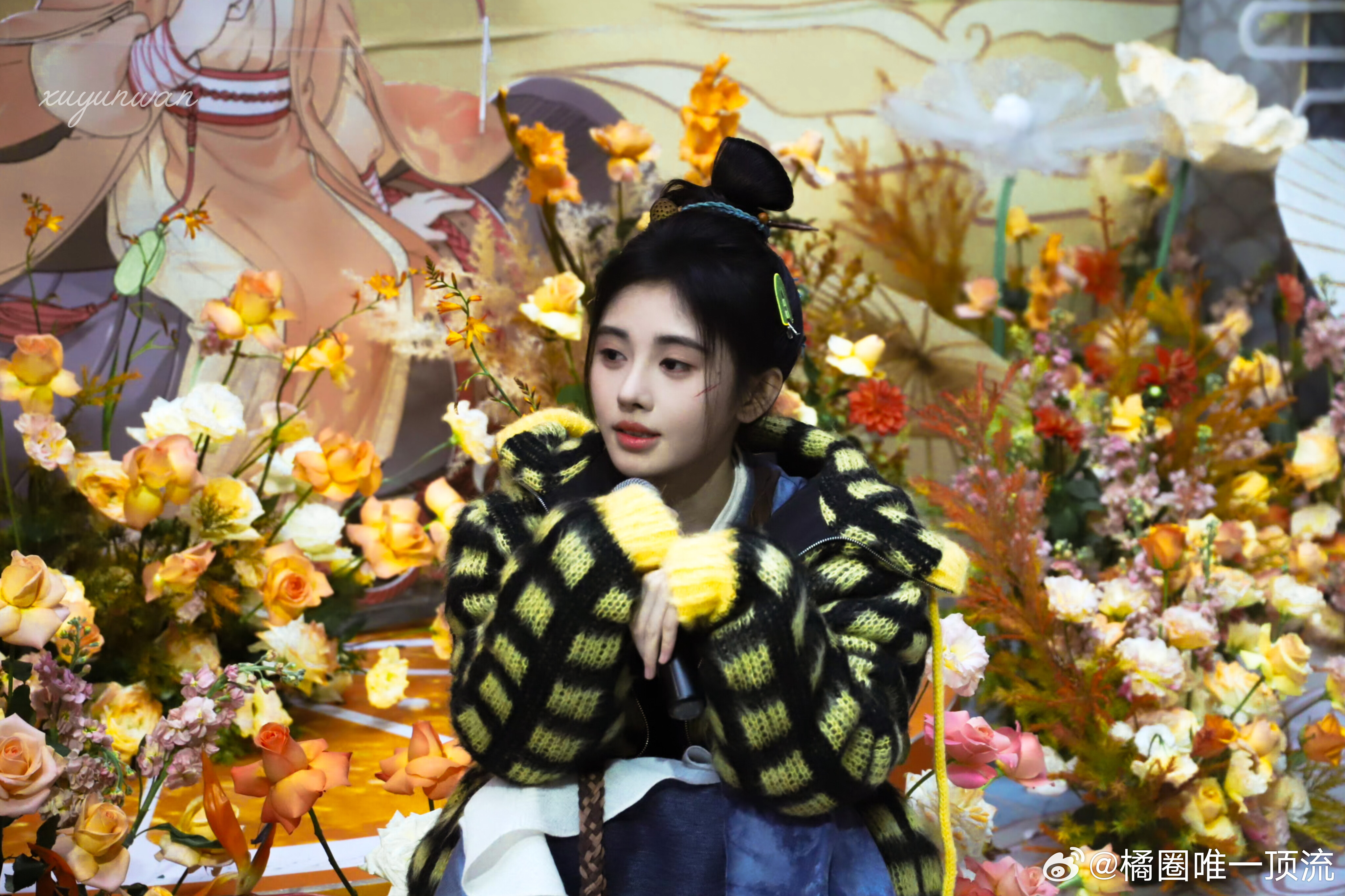 jjy鞠婧祎月鳞绮纪 jjy鞠婧祎露芜衣“我用笔描绘你的美好，携带着落日的温柔，