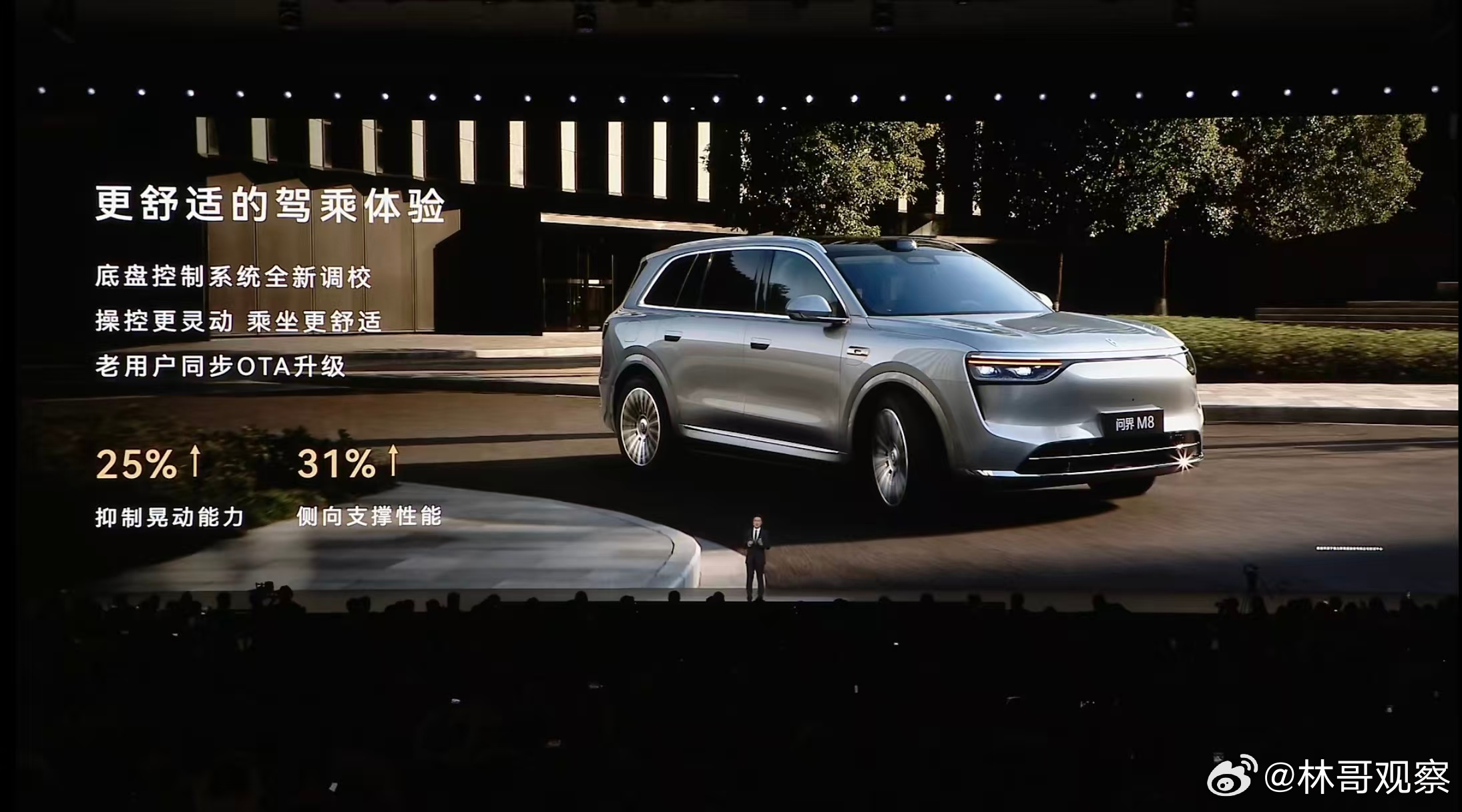 问界M8升级大师级底盘调校大车不好开、续航有焦虑，很多家庭用户都头疼过。M8这次
