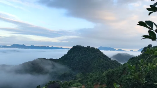 住在风景里，抬头就是山