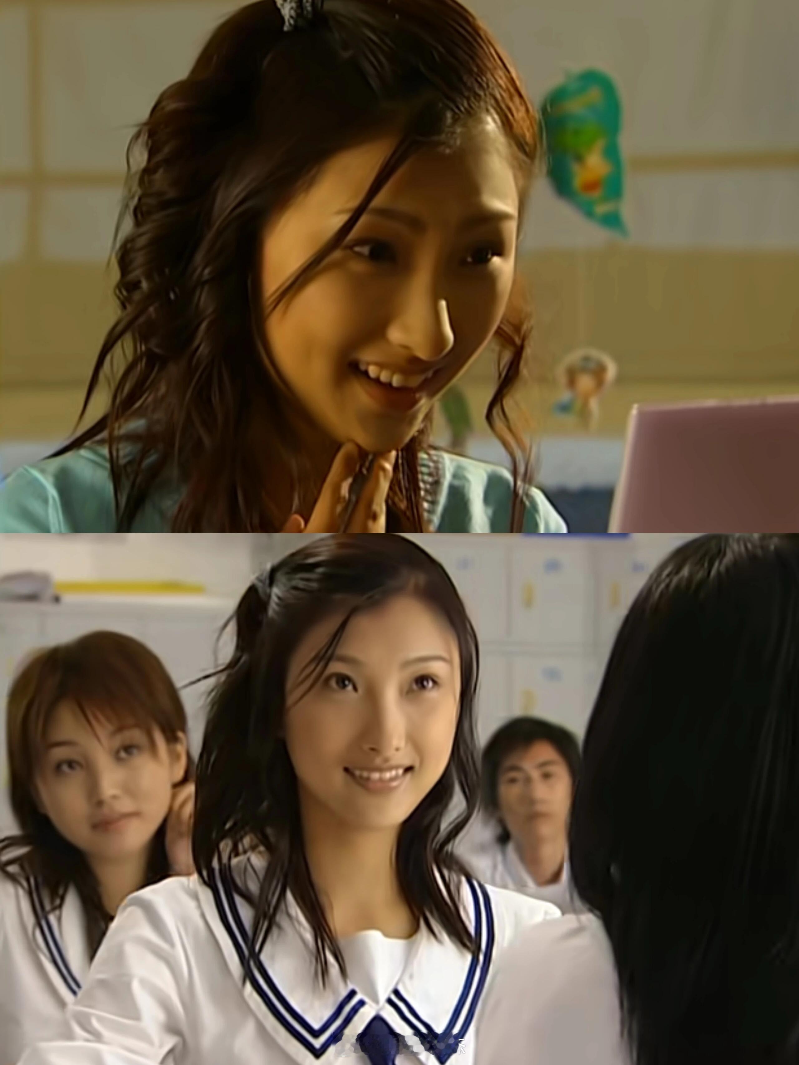 在蓝菲琳的打造下，林可喻逐步变美 