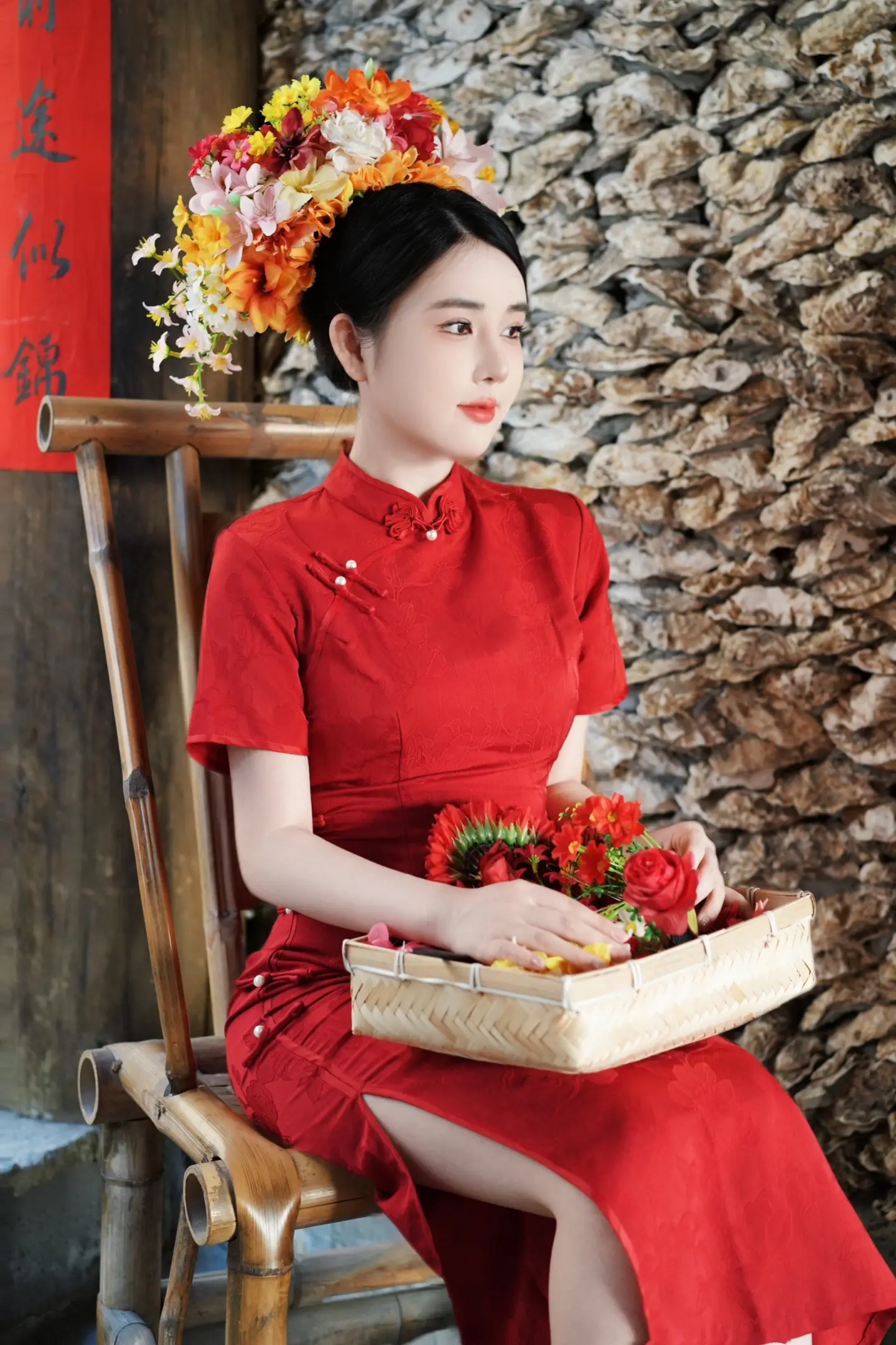 “一日簪花 一世无忧”