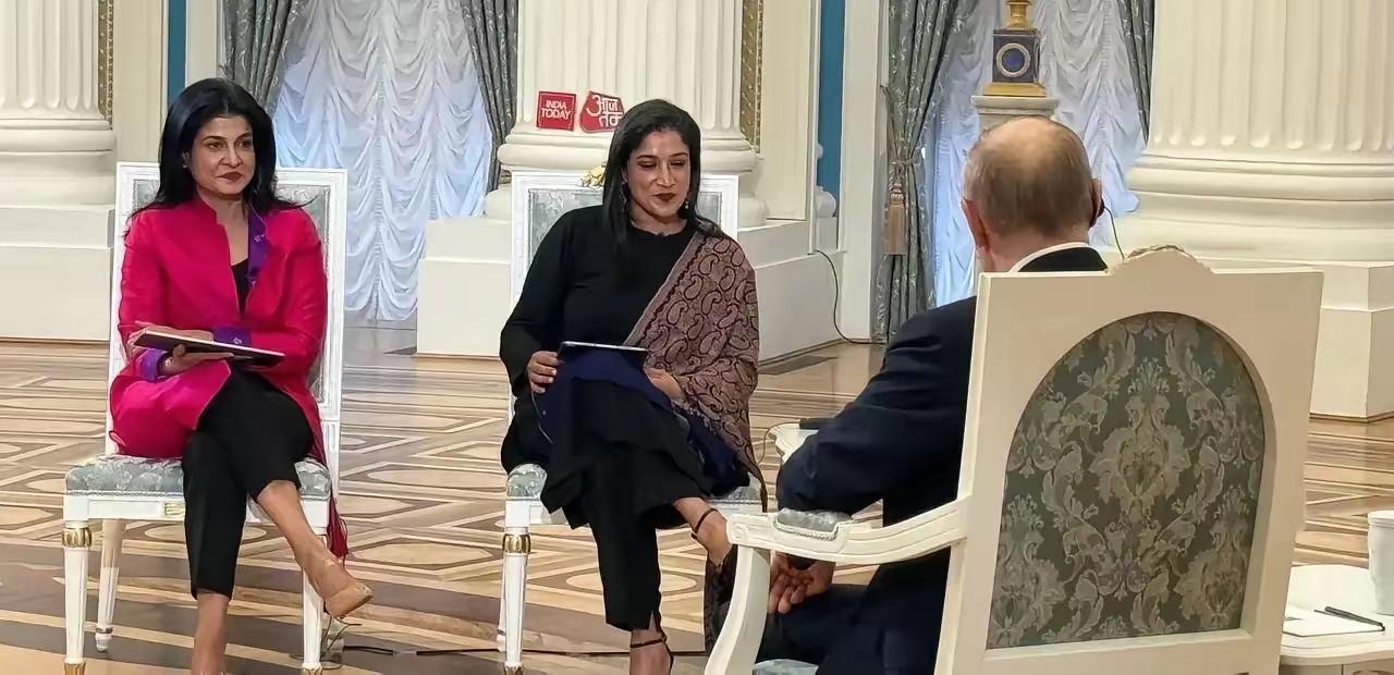 当地时间12月4日，俄罗斯总统普京在接受“今日印度”采访时表示:“乌克兰军队必须