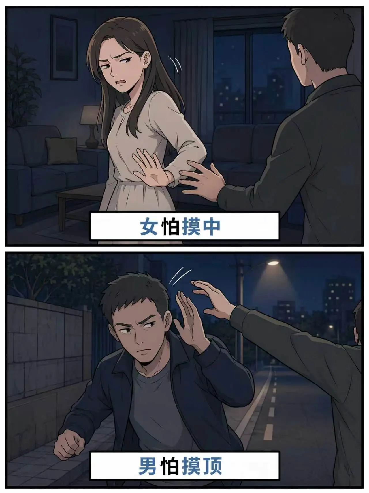 漫画治愈漫画人生感悟