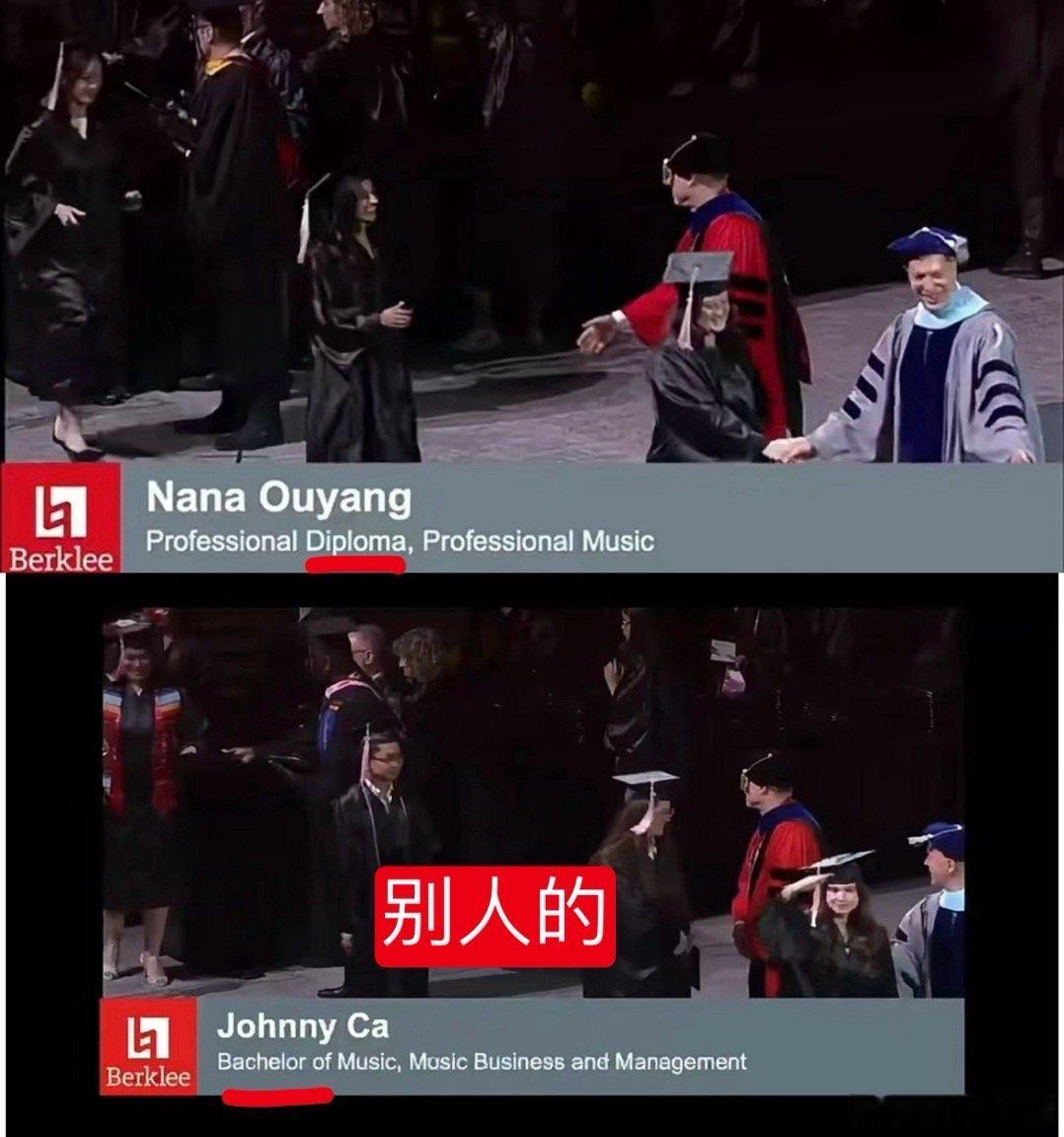 好消息，欧阳娜娜终于毕业了坏消息，因为拿的是Diploma Degree 被质疑