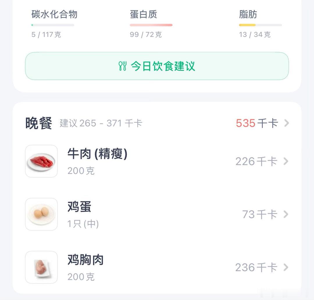 蛋白质摄入，每千克体重*2 ，我自己46*2g 至少吃到92g蛋白质（这里指的蛋