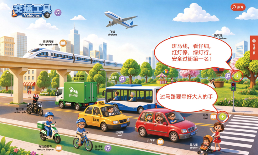 斑马推出《全能启蒙认知大百科》点读学习套装，以3D写实视觉探索儿童认知启蒙