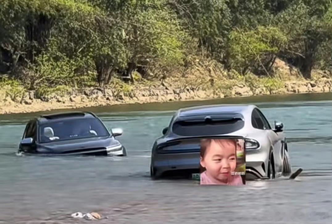 这些人是真虎啊…我一个三把锁的坦克700车主，我都从来不敢下水。因为你在水面上是