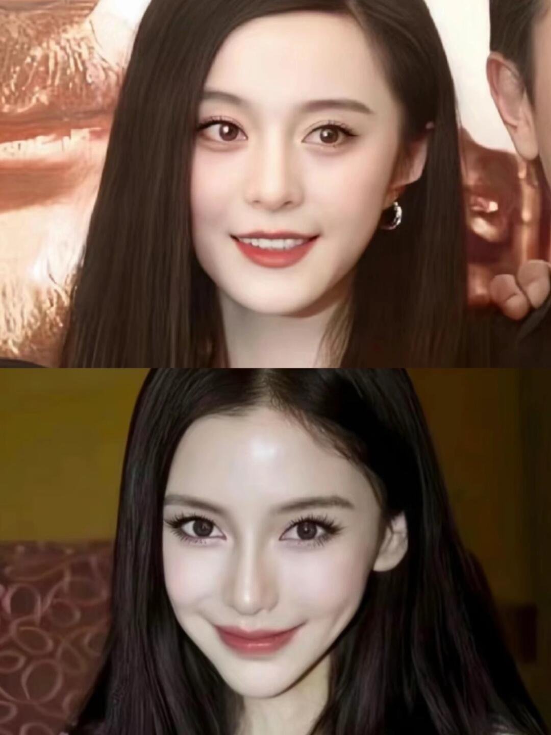 她俩谁更符合你的审美 