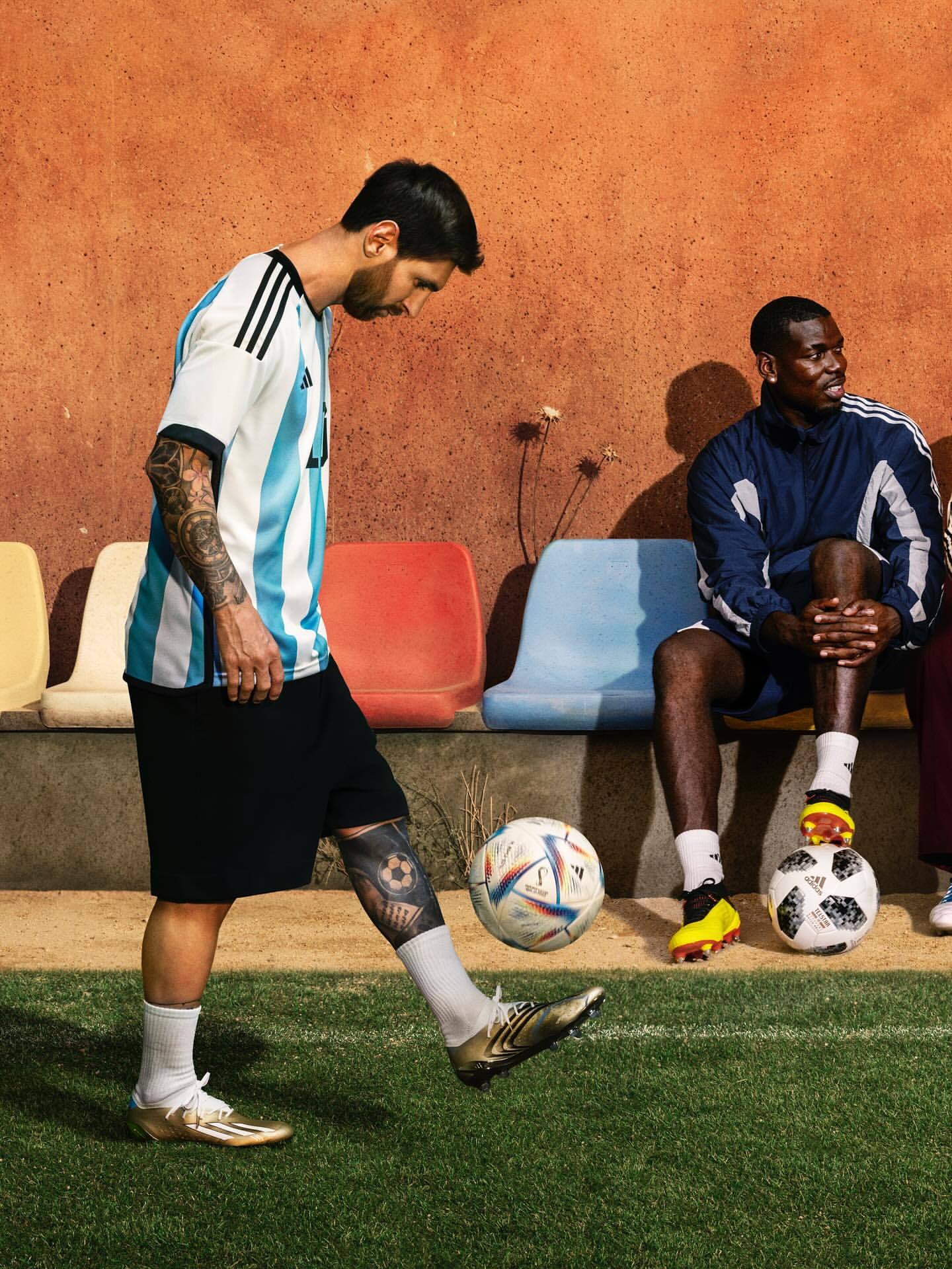 Adidas ins｜他真的很有创意，我们已经准备好了⚽️🏆🤝梅西[超话] 