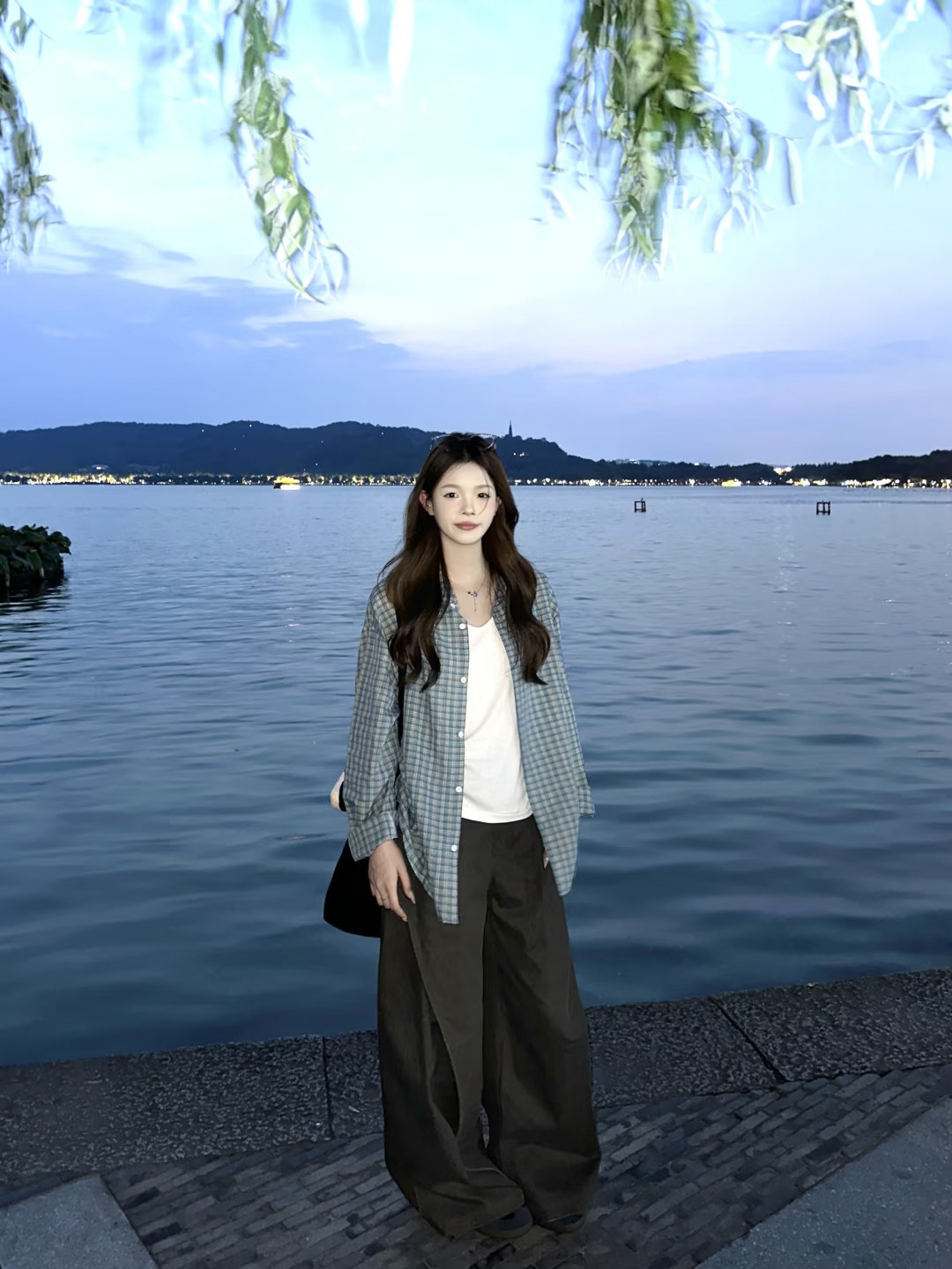 西湖好美！