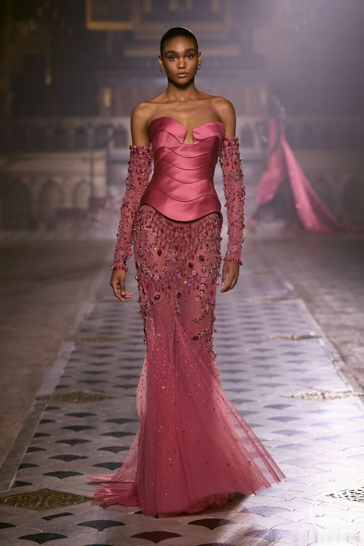 迪丽热巴演绎Georges Hobeika 2026春夏高定 第91套高定 