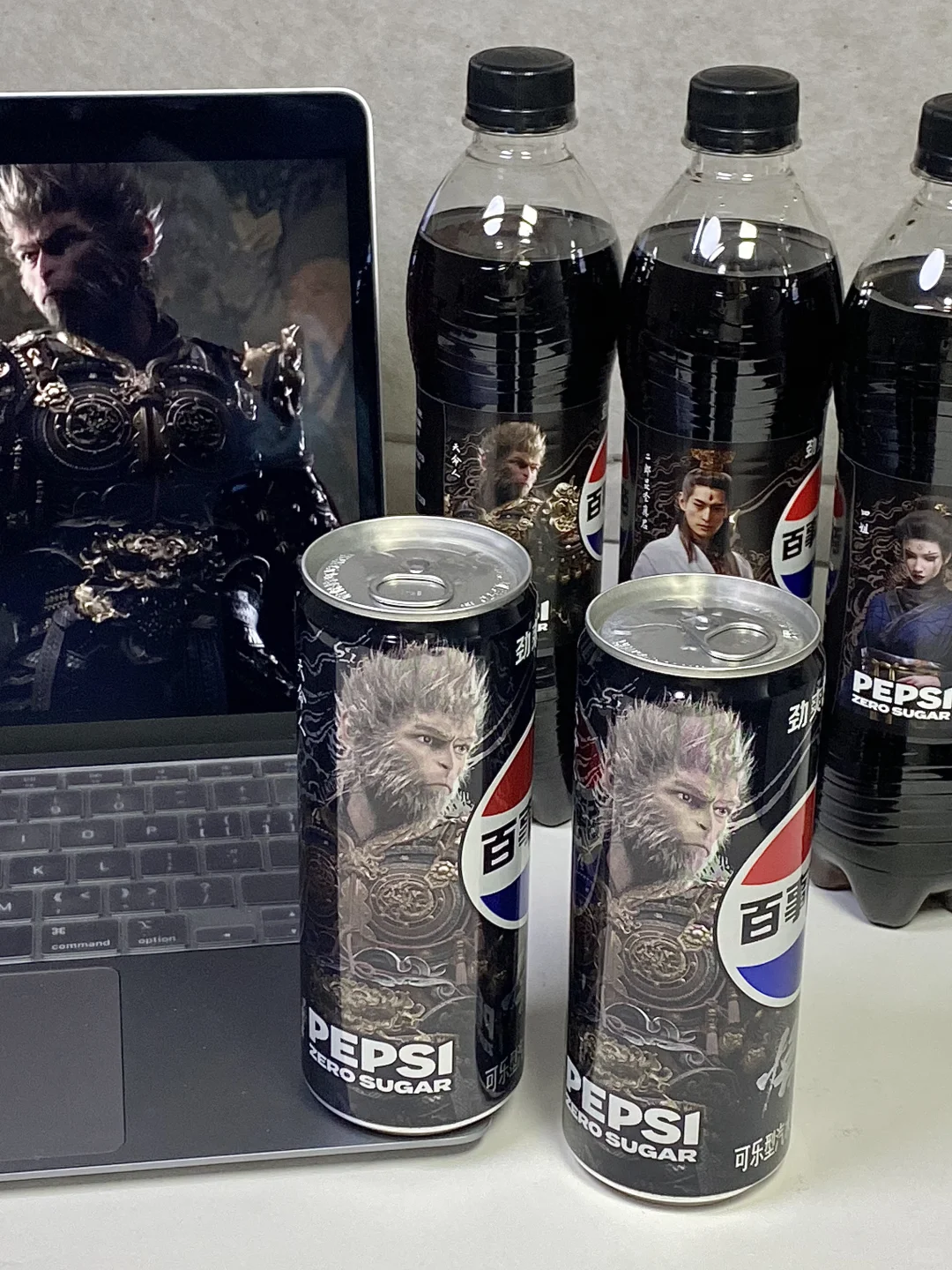 百事可乐×《黑神话:悟空》联名款上线啦！