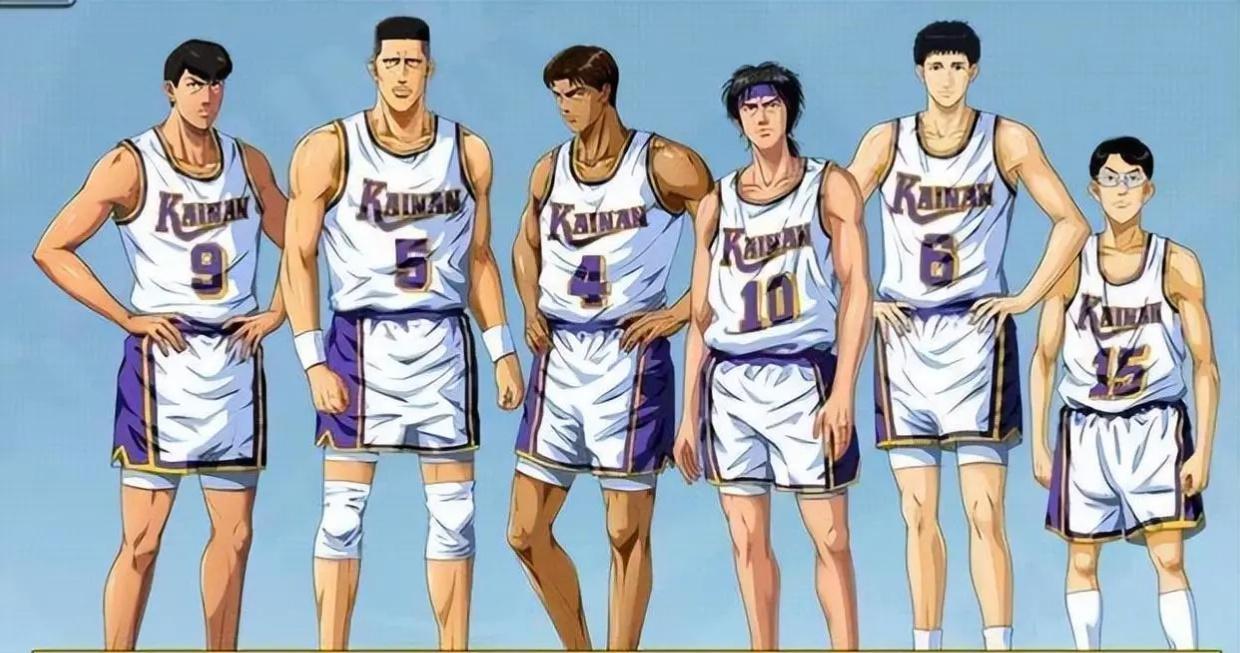 《灌篮高手》海南队强在哪？说白了，就靠三个人，一星一射一扇。

“一星”就是牧绅