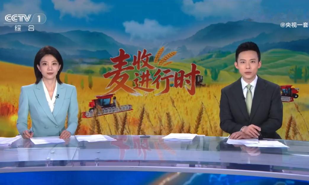 央视报道说，截至2026年6月5日17时，全国夏粮小麦收获进度正式过半，已累计收