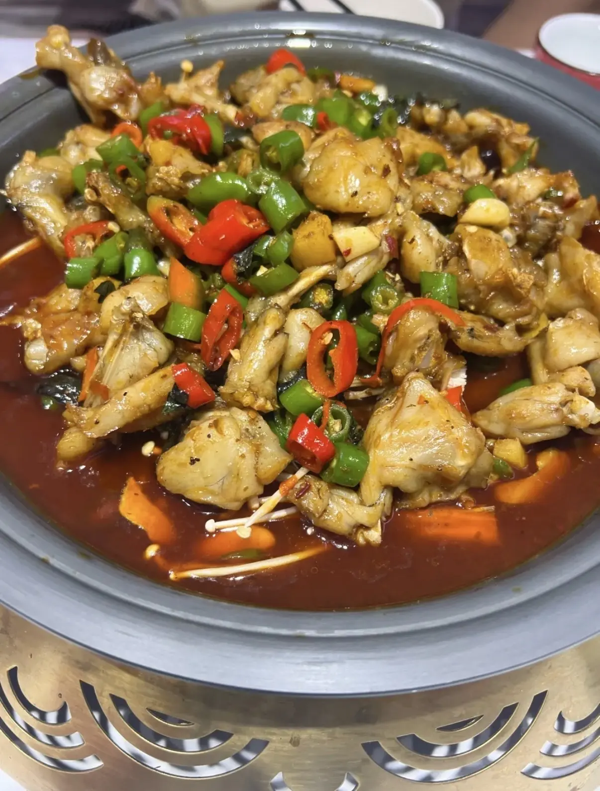 蛙六福椒盐大蛙。