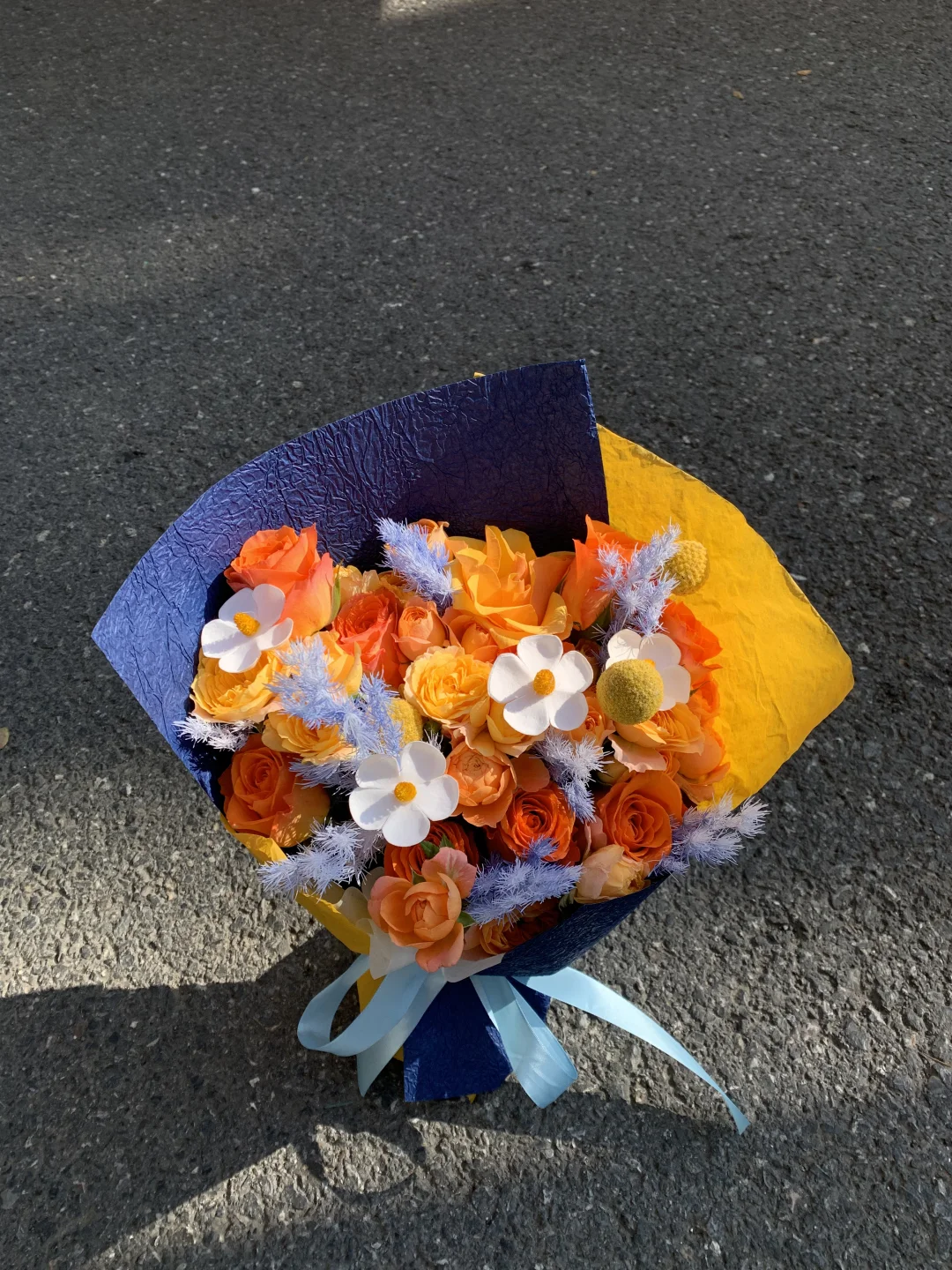 高高高高高饱和度的花💙🧡💙💛