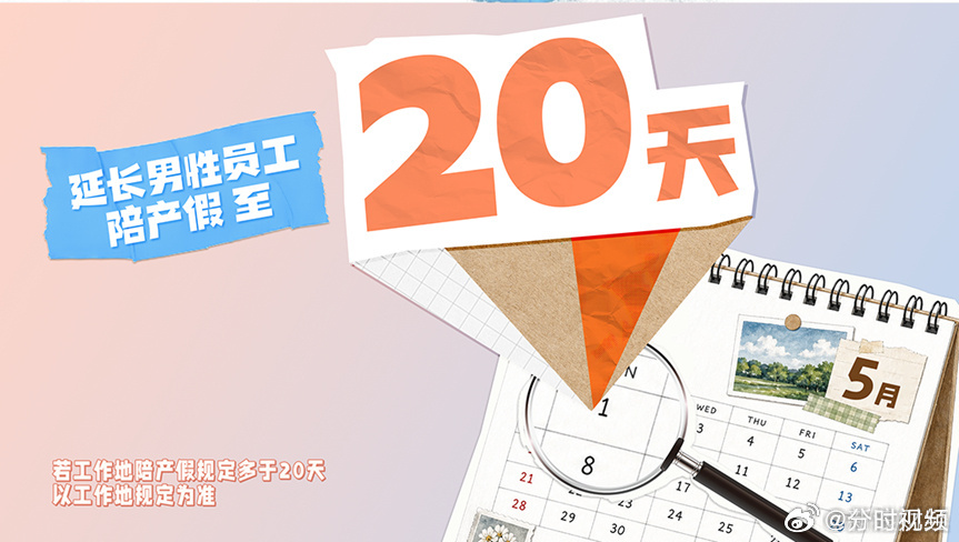 【携程延长男性陪产假至20天】携程延长陪产假至20天 2026年父亲节前夕，携程