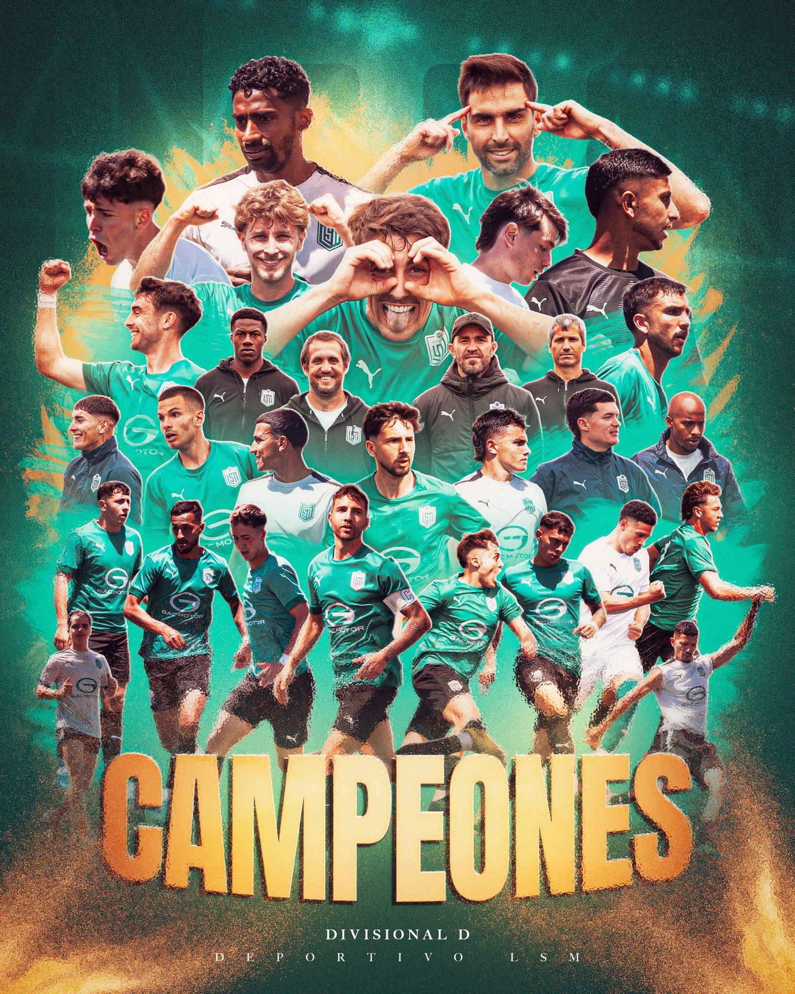 🎉 🏆 Deportivo LSM队在本周六以2-1击败Liffa队，成为D