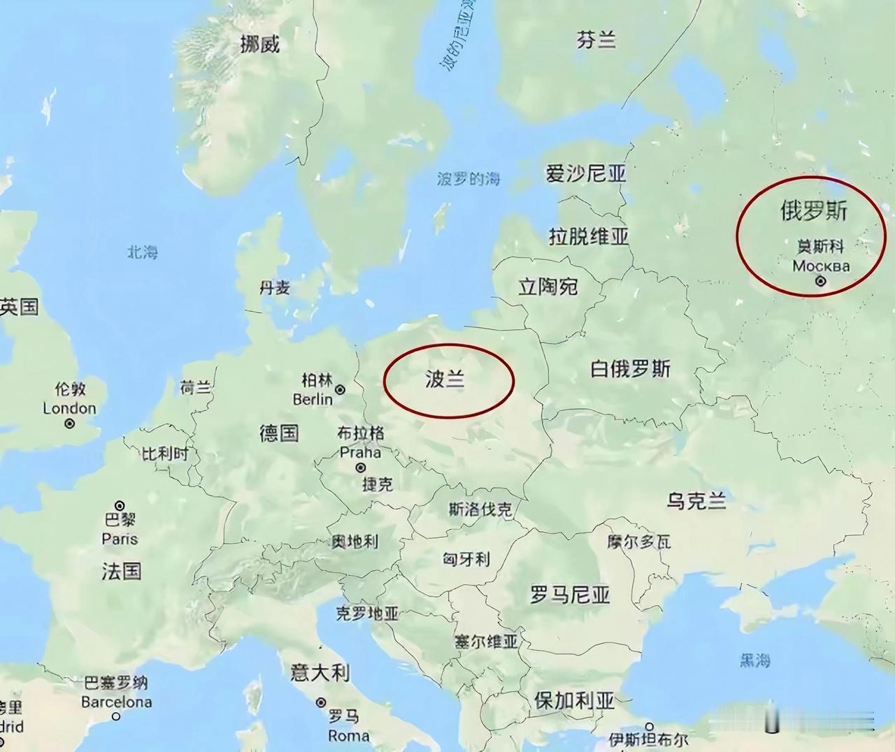 波兰人为什么和俄罗斯不对付？一句话都说明白了。

那里流传着一句话：德国把波兰攻