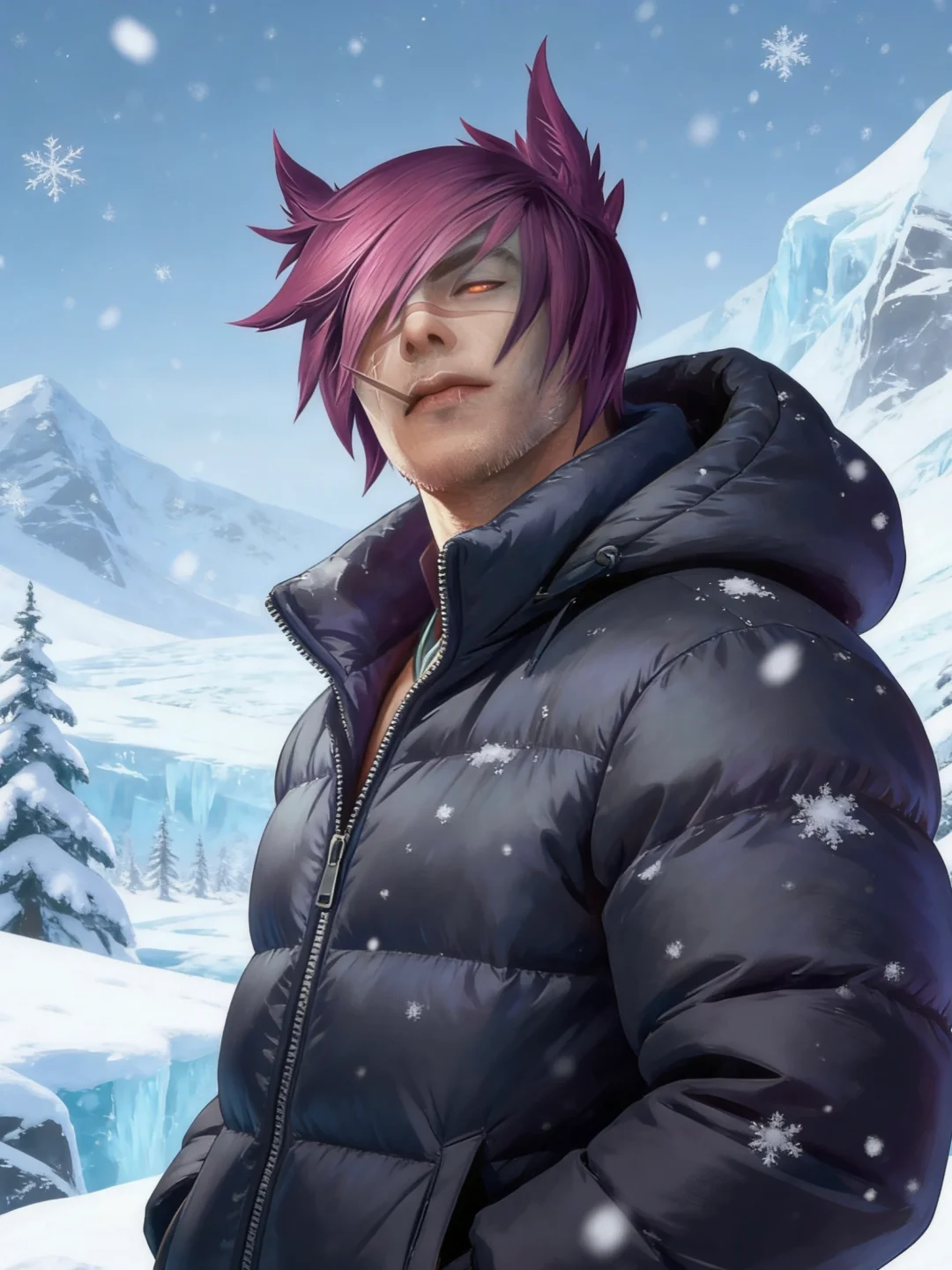 到弗雷尔卓德都得整上羽绒服🫵