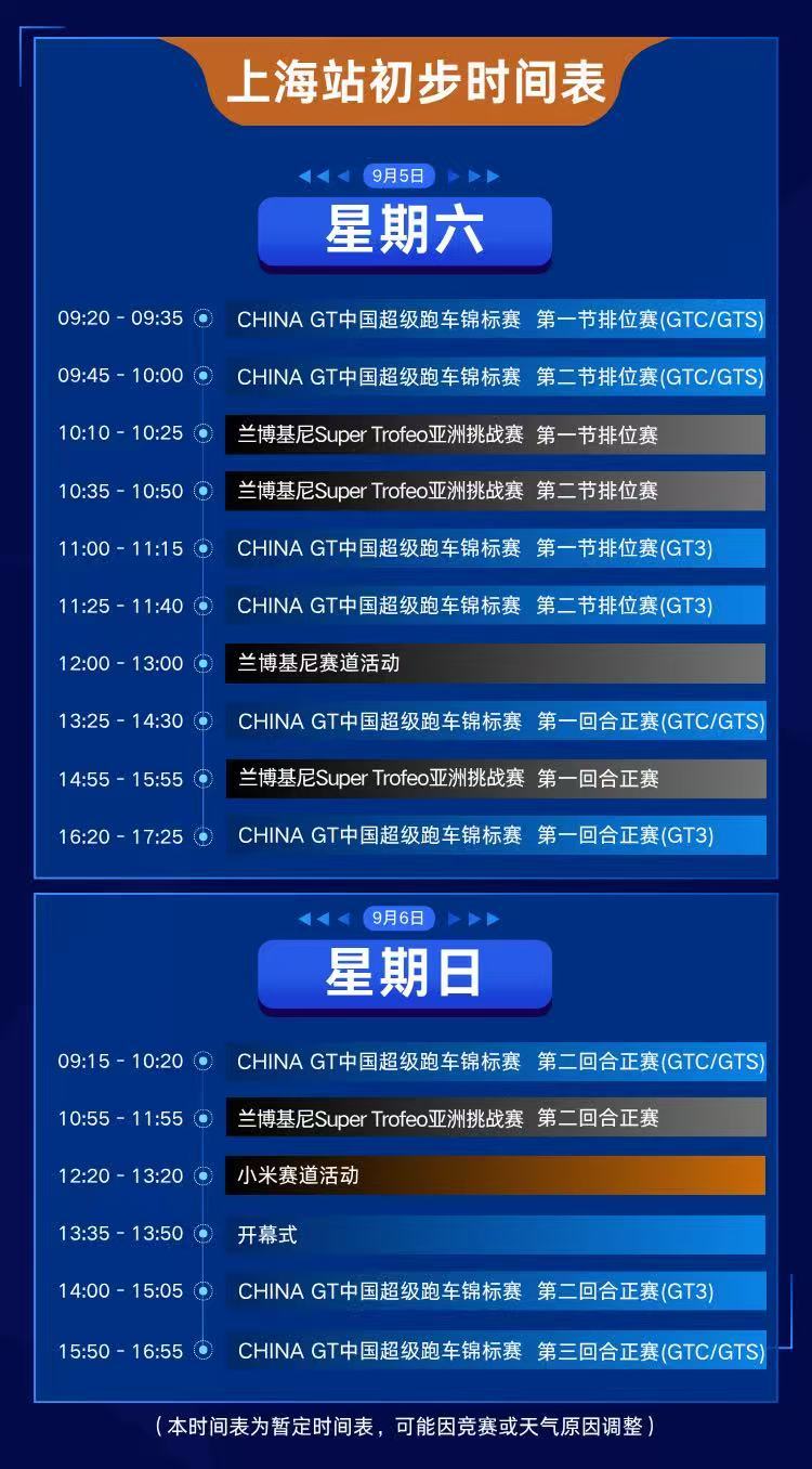 我又想起这事了，为什么下一站给GTS补一回合比赛，不给GT3补？明明GT3组别更高比赛更重要吧​